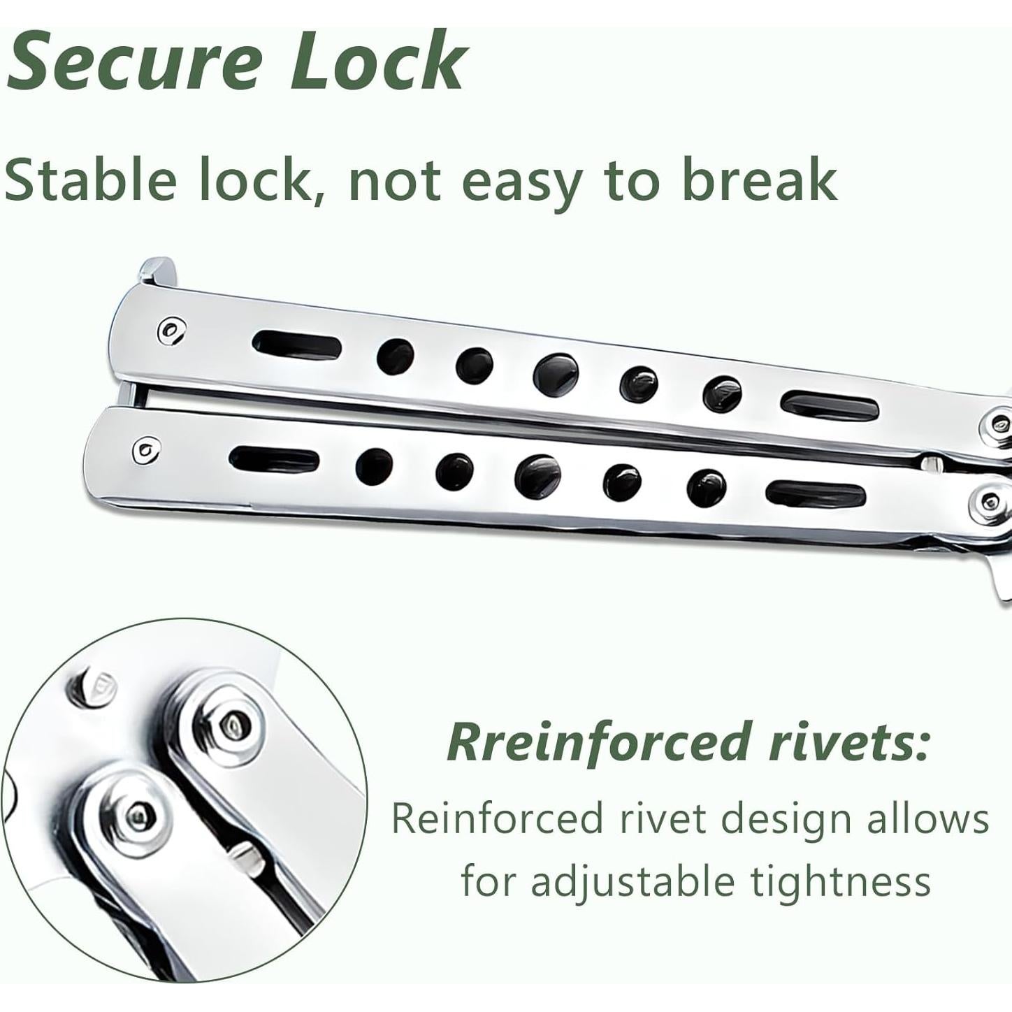 Peines Plegables de Acero Inoxidable J5075 - 2 Piezas