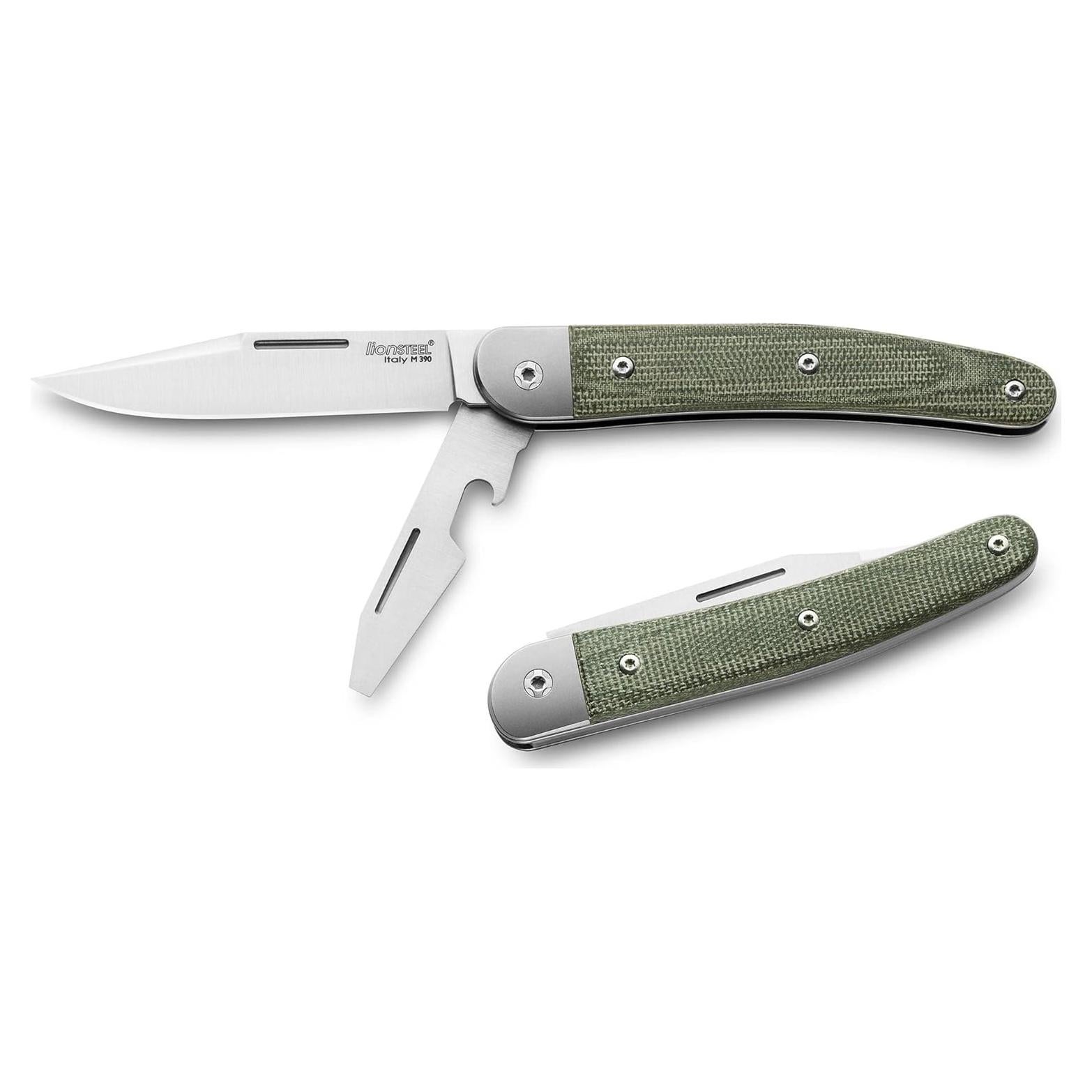 Cuchillo Plegable Lion Steel Jack CVG M390 Acero Inoxidable 10cm