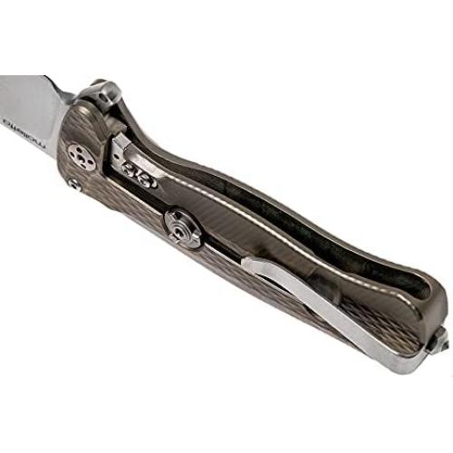 Cuchillo Plegable Lion Steel SR22 B Titanio Bronceado 8 cm