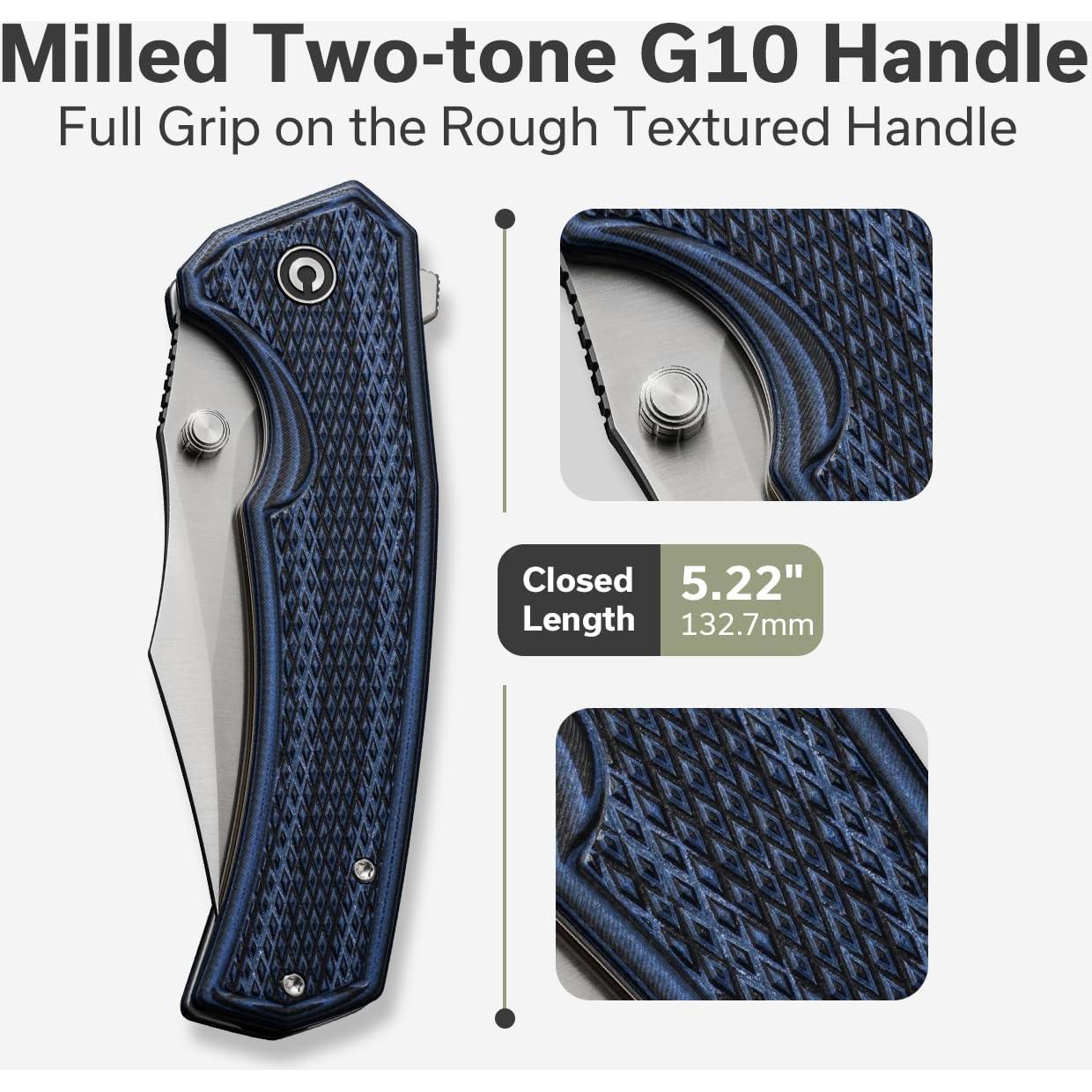 Cuchillo Plegable CIVIVI Vexillum 9.66 cm Nitro-V Mango G10