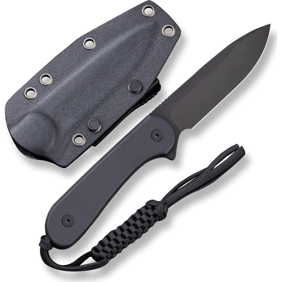 Cuchillo de hoja fija CIVIVI Elementum C2105A G10 Negro 101mm