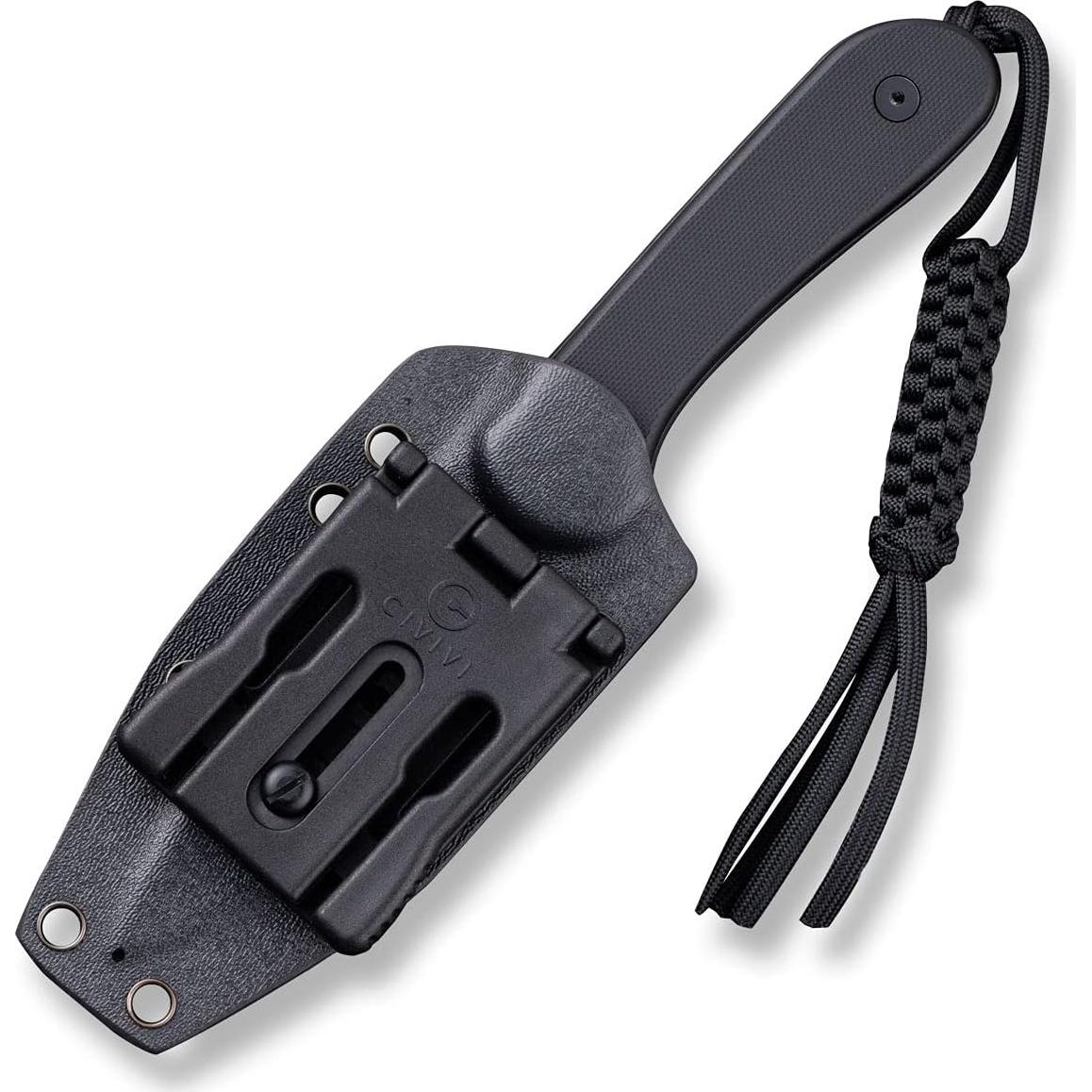 Cuchillo de hoja fija CIVIVI Elementum C2105A G10 Negro 101mm