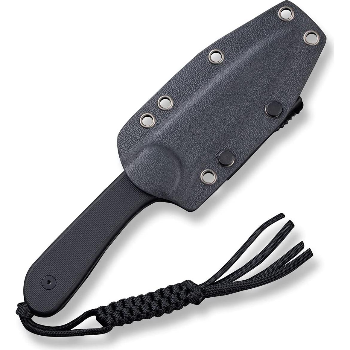 Cuchillo de hoja fija CIVIVI Elementum C2105A G10 Negro 101mm