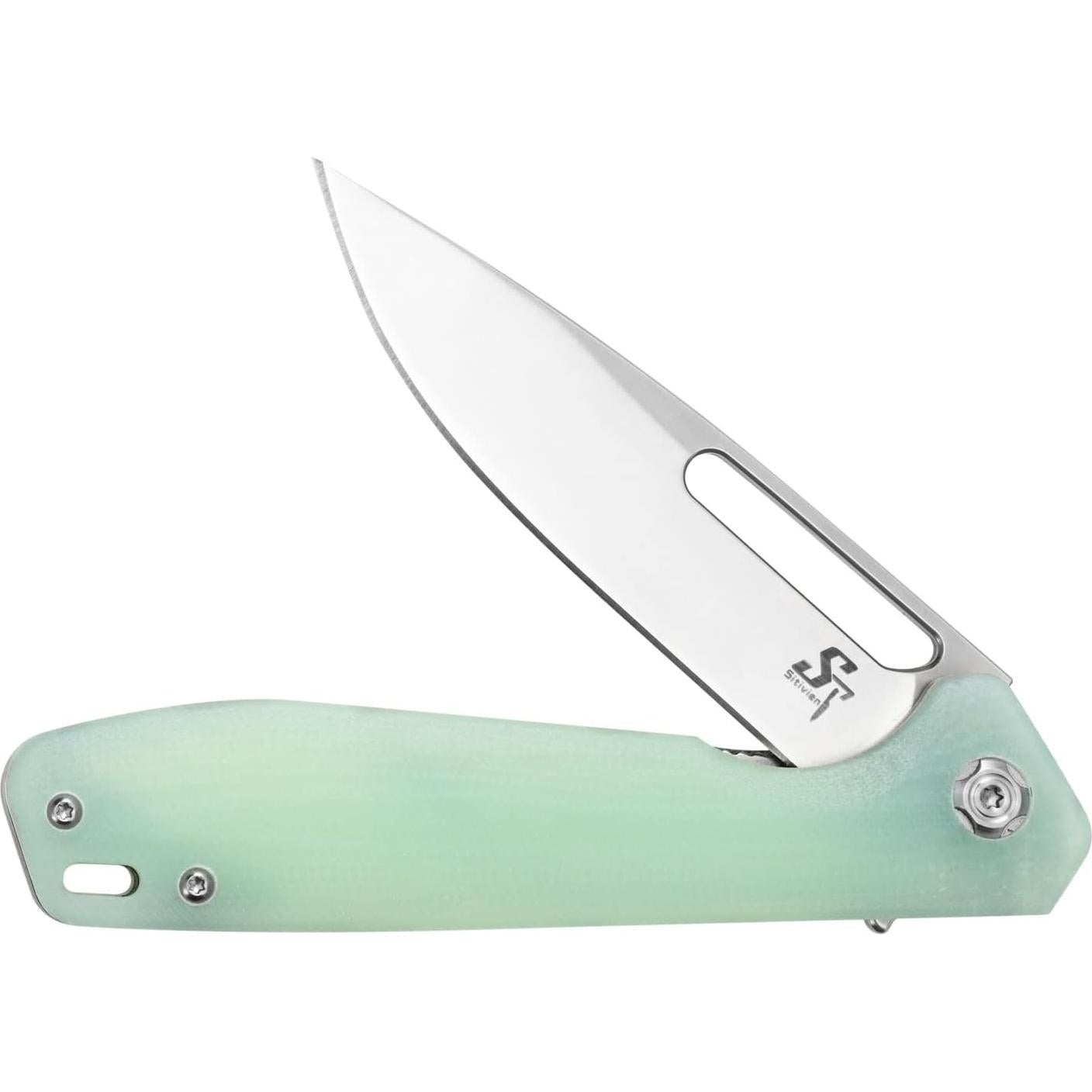 Cuchillo Plegable Sitivien ST801 Acero 8Cr18Mov Mango G10