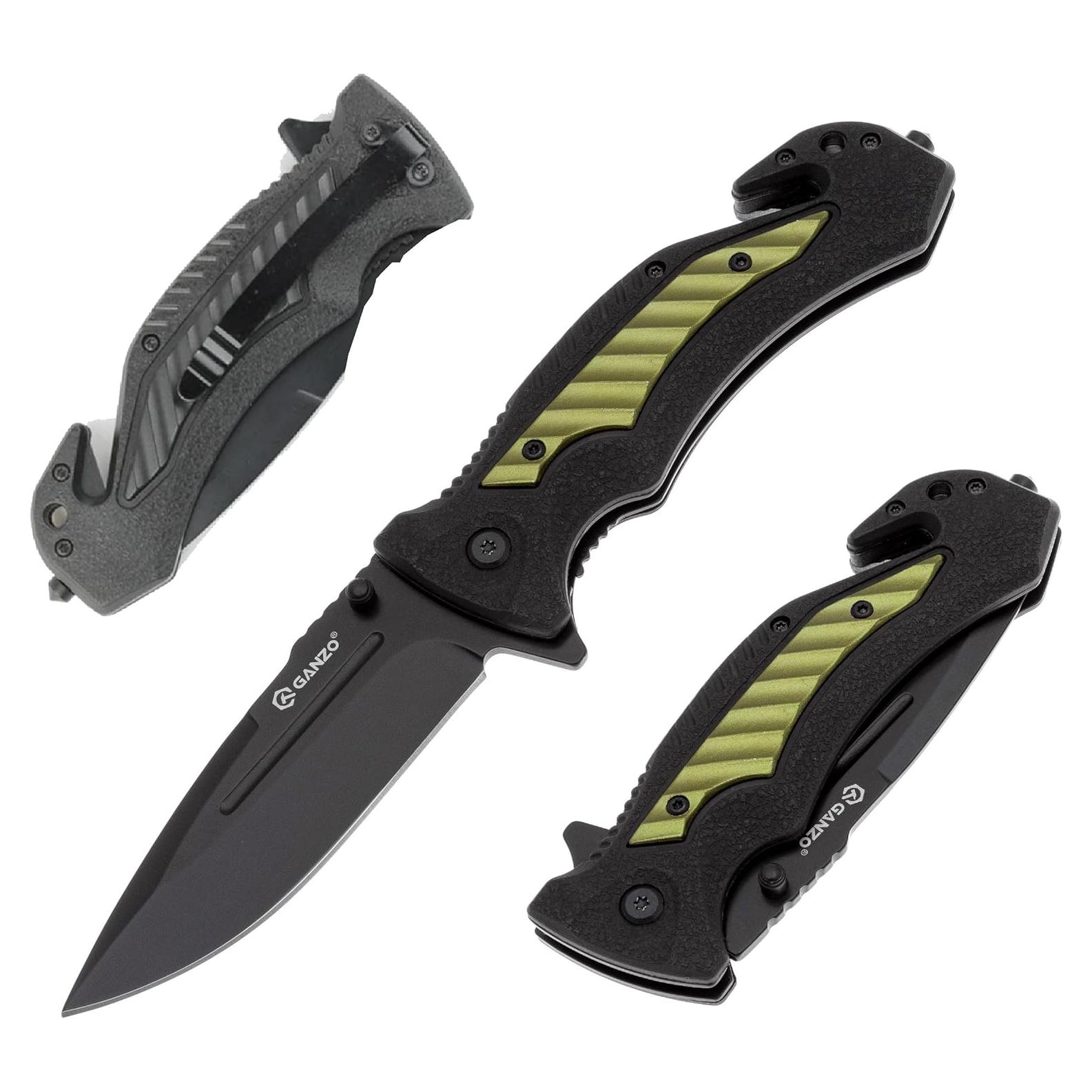 Cuchillo Plegable Firebird Ganzo G628-GR Verde EDC 21cm