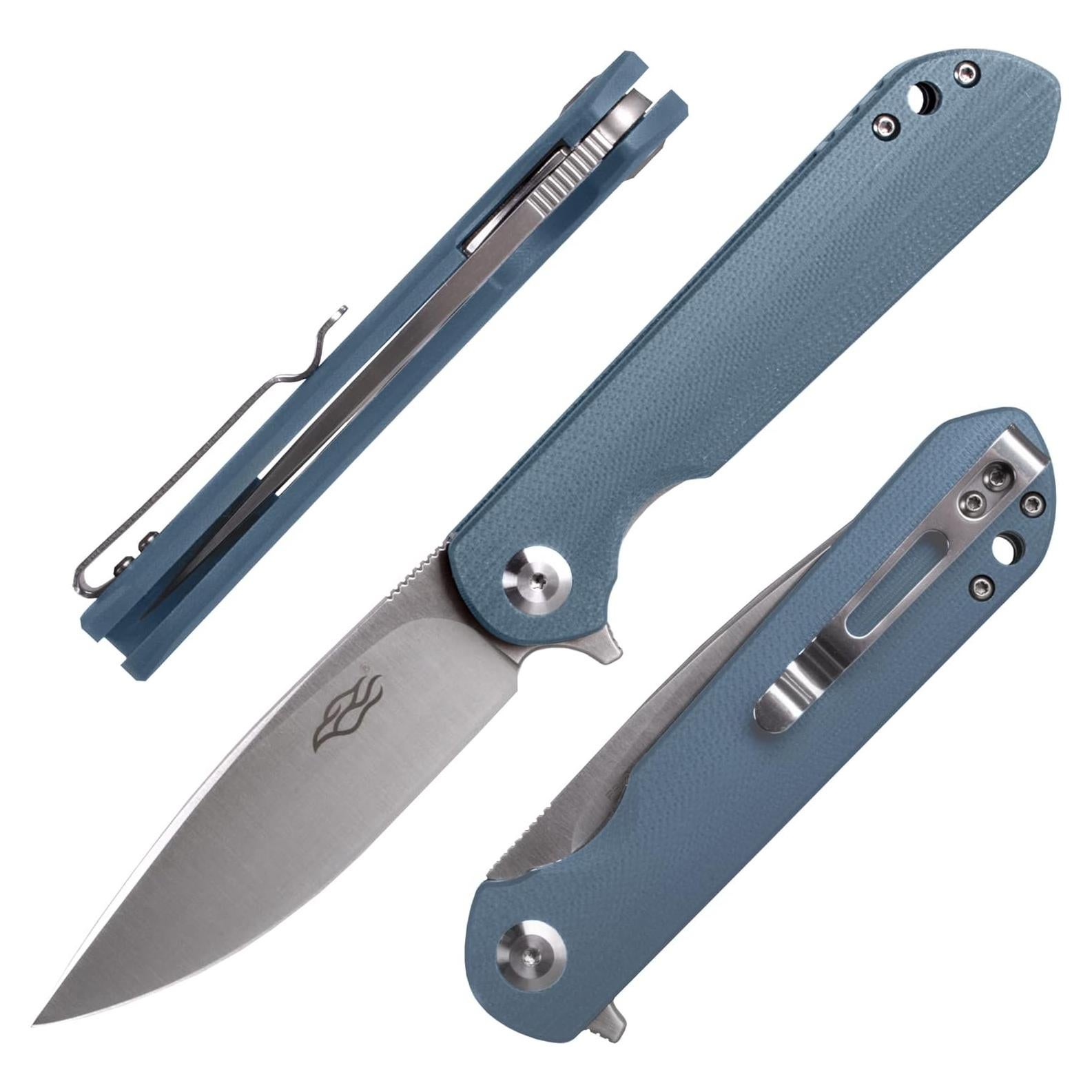 Cuchillo Plegable Ganzo FH41 Gris Acero D2 Mango G10 20.2cm