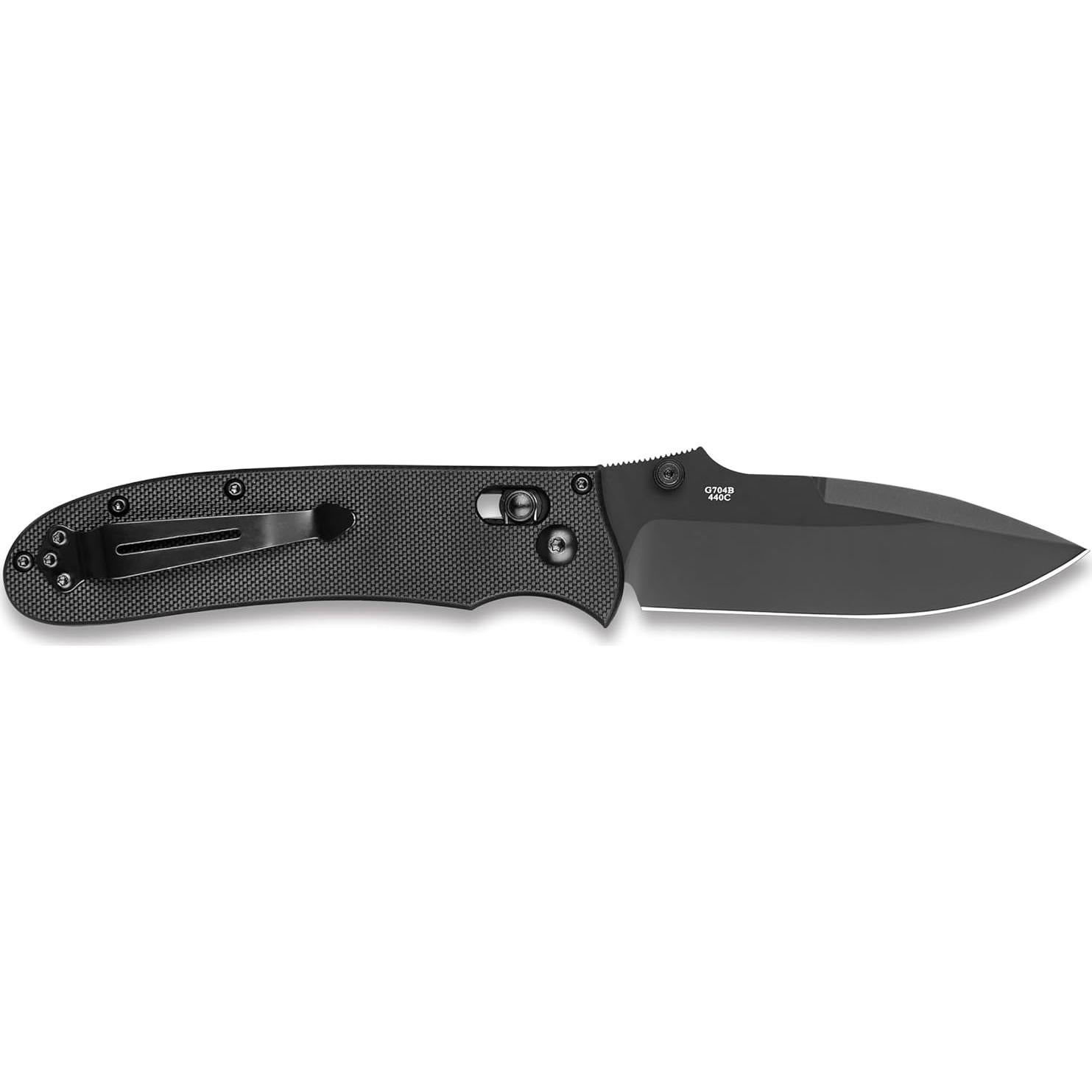 Cuchillo Plegable Firebird Ganzo G704B-BK Acero Inoxidable 440C
