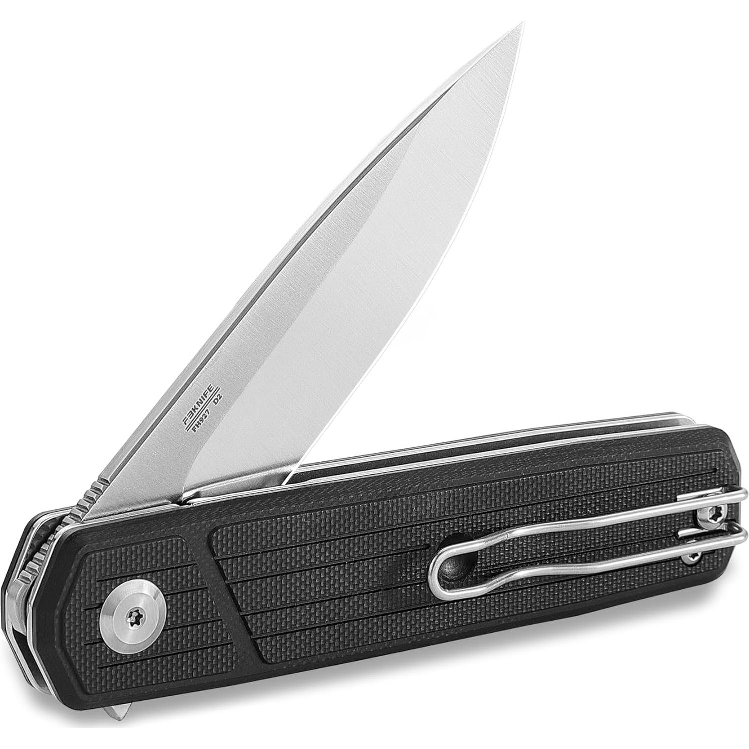 Cuchillo Plegable Firebird Ganzo FH927-BK Acero D2 Mango G10