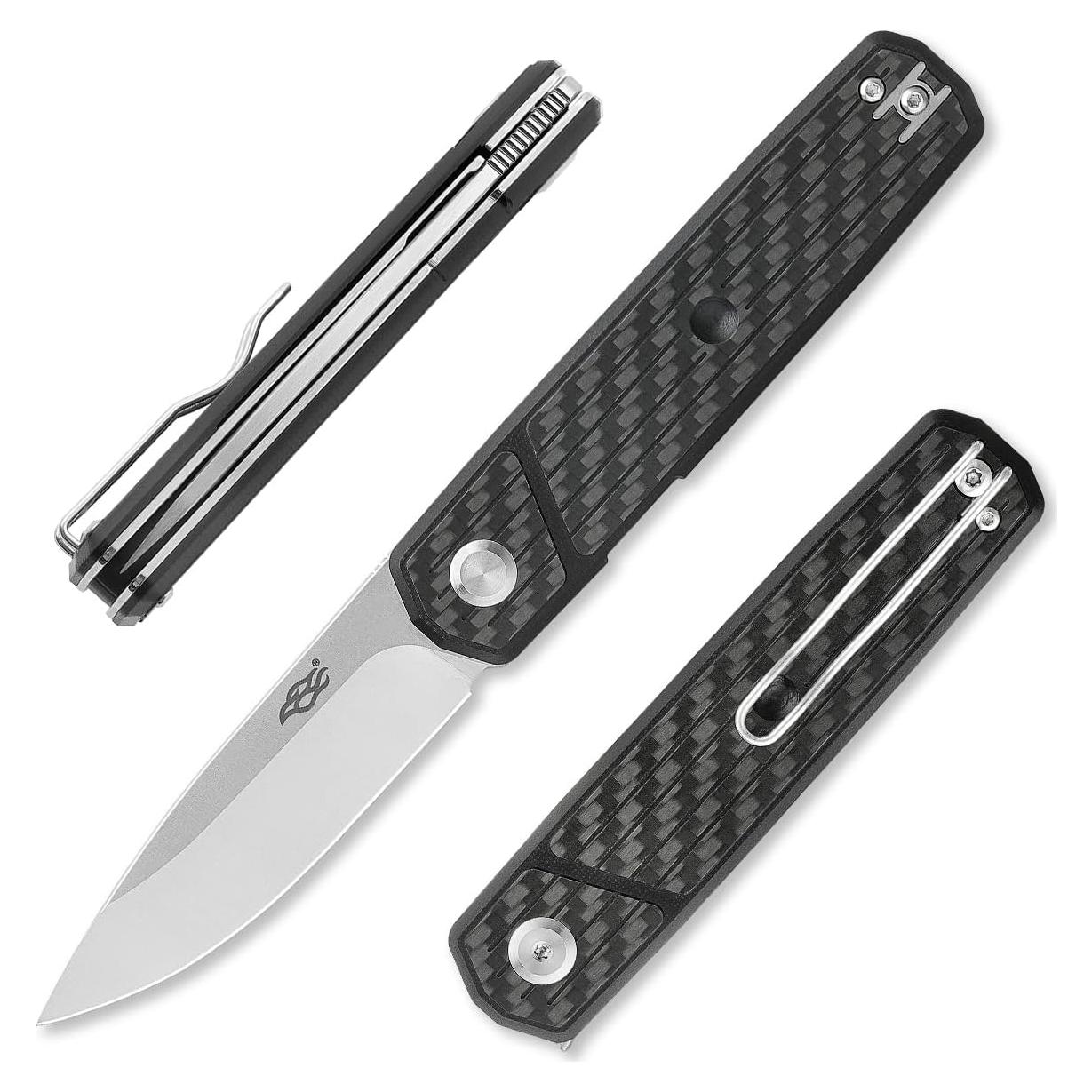 Cuchillo Plegable Firebird FH927-CF Acero D2 Mango G10