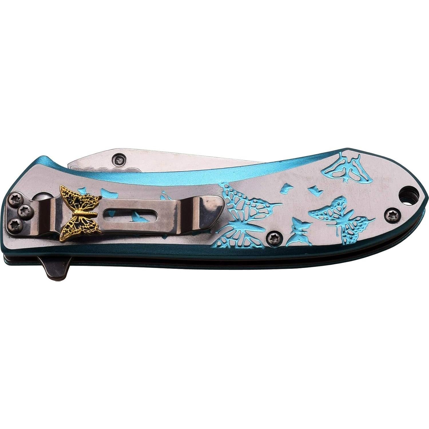 Cuchillo Plegable Femme Fatale FF-A010LB Acero Inoxidable 7.62 cm