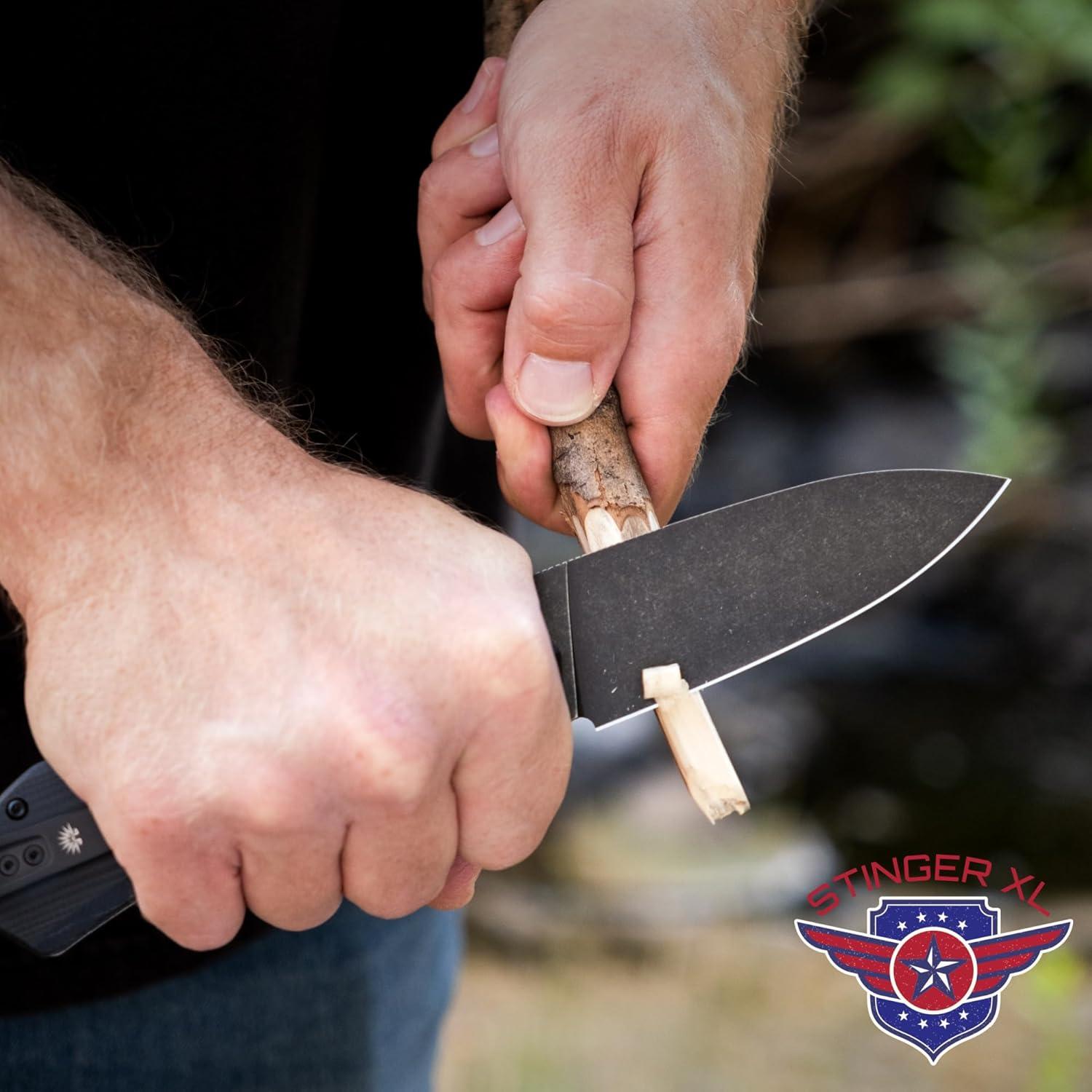 Cuchillo Plegable Off-Grid Stinger XL Acero 154CM 23.5cm