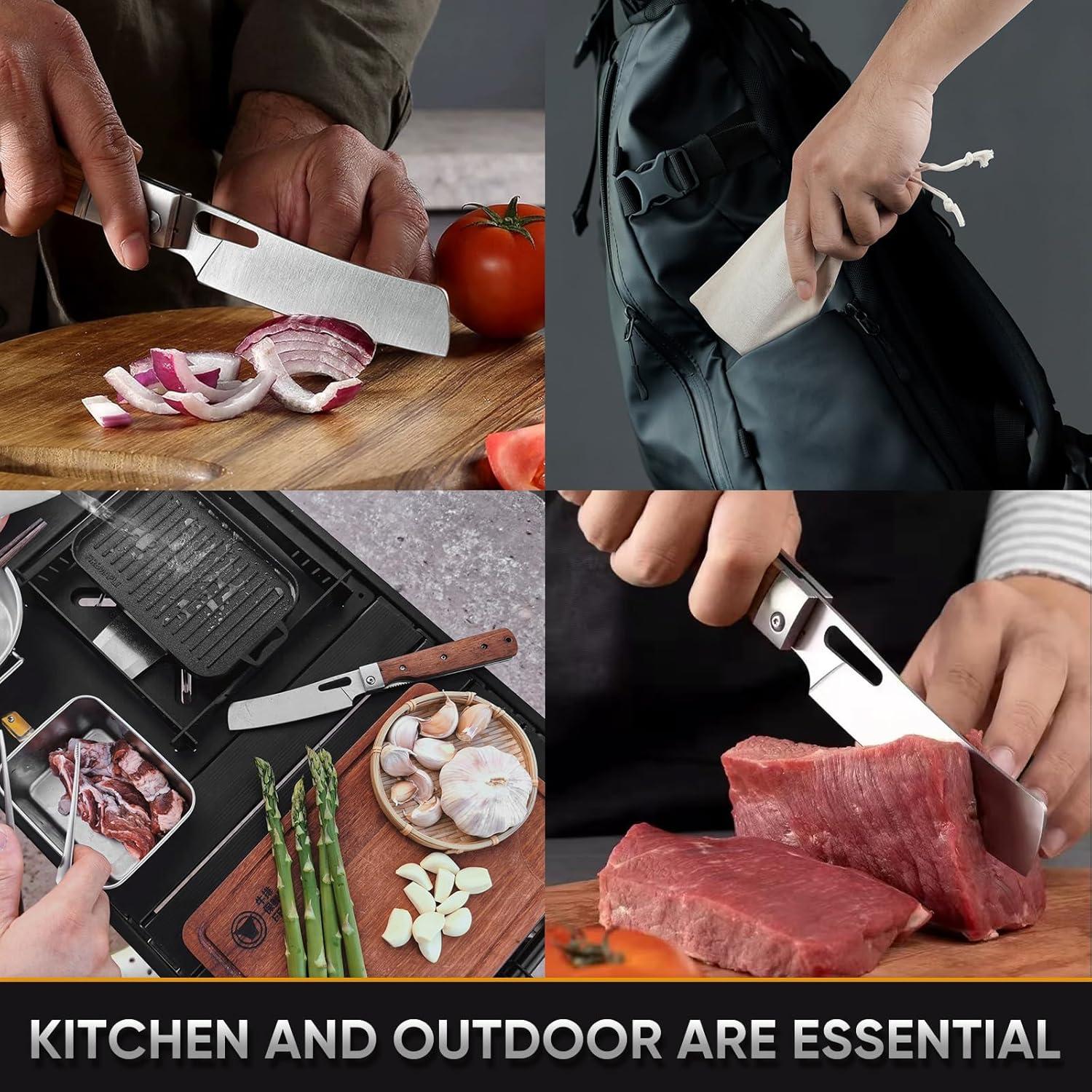 Cuchillo de Chef Plegable XXV 12.19 cm Acero Inoxidable 440A