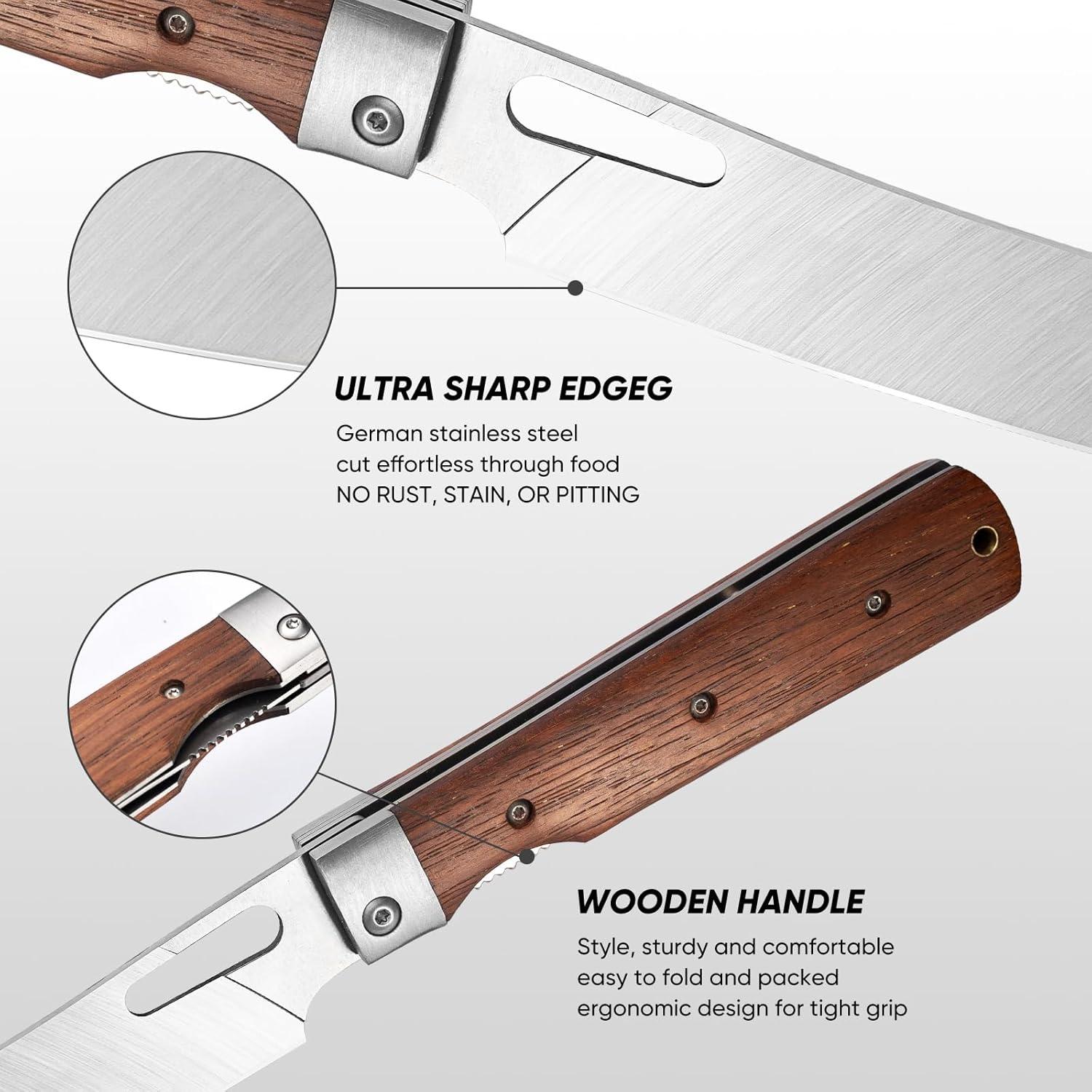 Cuchillo de Chef Plegable XXV 12.19 cm Acero Inoxidable 440A