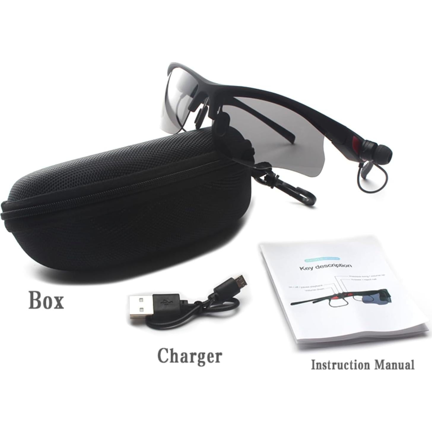 Gafas de sol inteligentes KevBinth con Bluetooth 5.0 y UV400