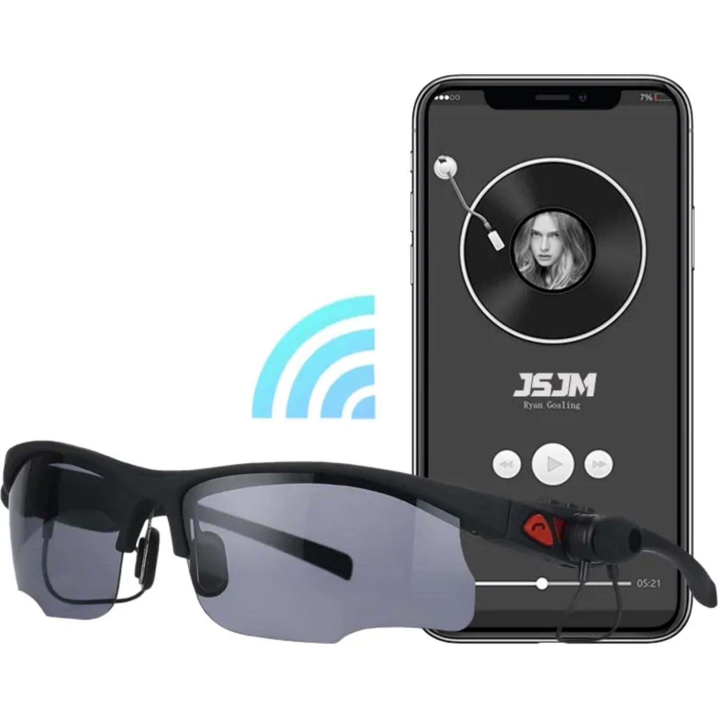 Gafas de sol inteligentes KevBinth con Bluetooth 5.0 y UV400