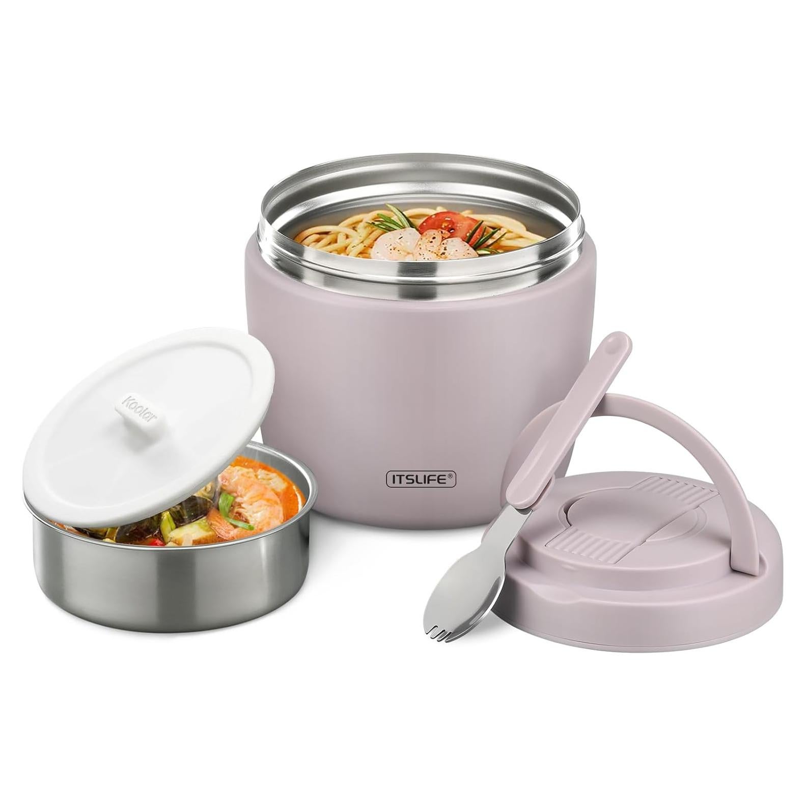 Termo de Sopa Itslife 0.95L Acero Inoxidable Aislado al Vacío