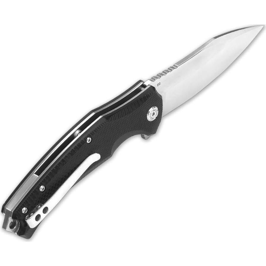 Cuchillo Plegable QSP Snipe D2 Mango G10 121mm EDC Táctico