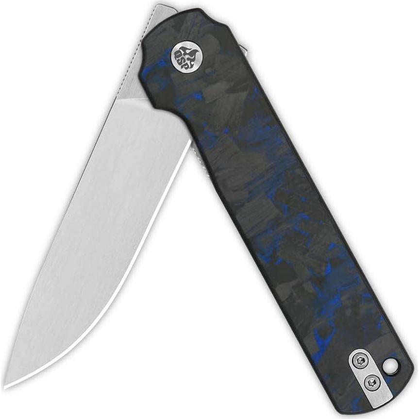 Cuchillo Plegable QSP LARK 14C28N Mango G10 Azul 18.8cm