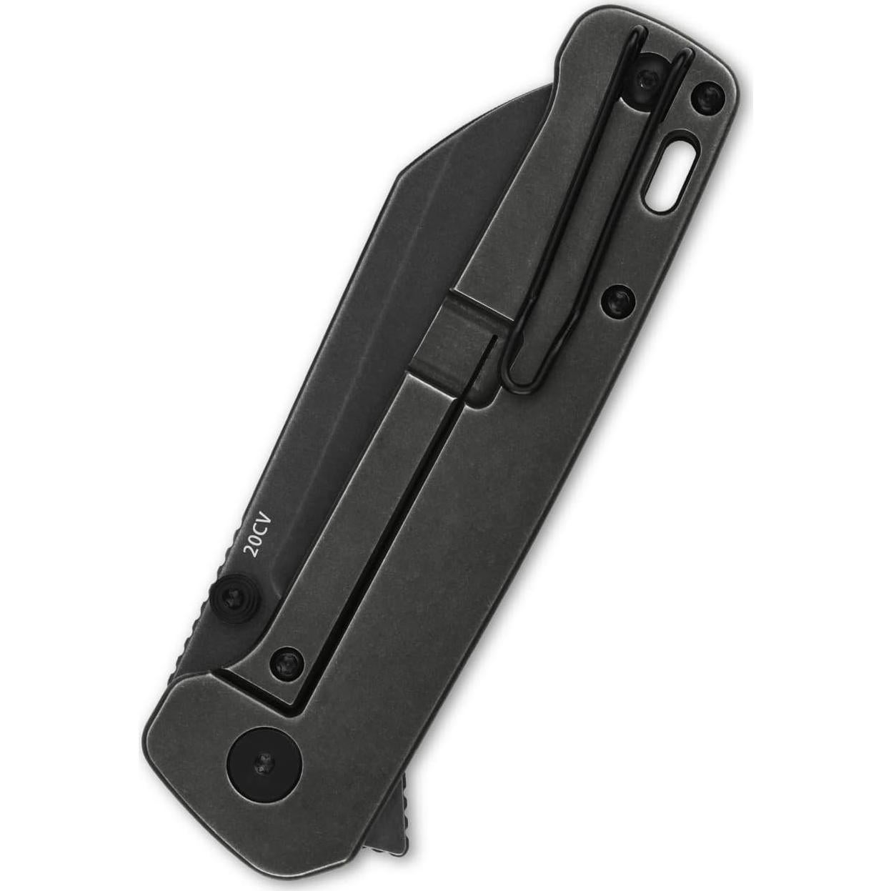 Cuchillo de bolsillo QSP PENGUIN XL, hoja 8.57 cm CPM20CV, titanio