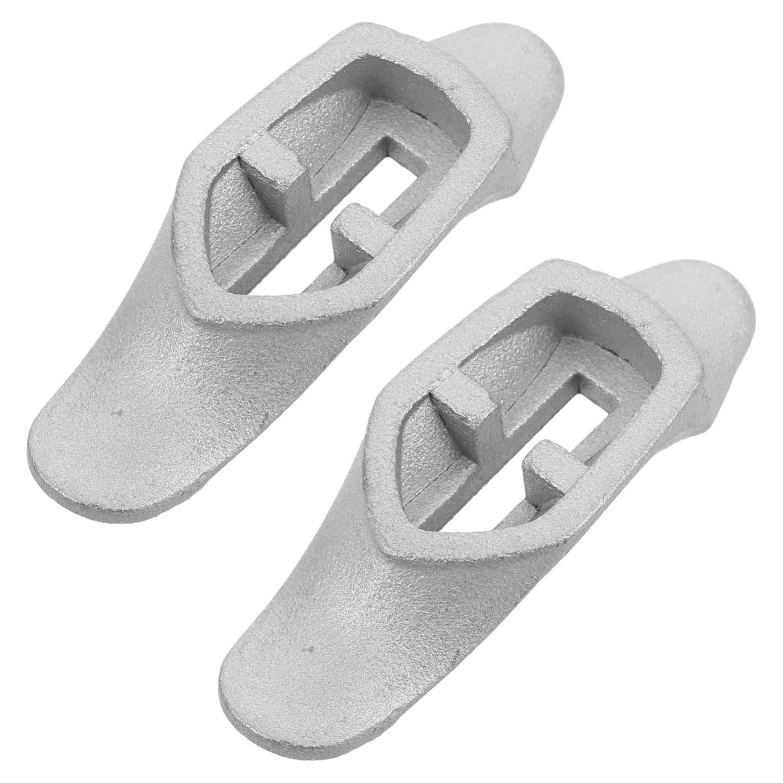 2 Protectores de Dedos de Acero Inoxidable CIYODO 5.8x2cm