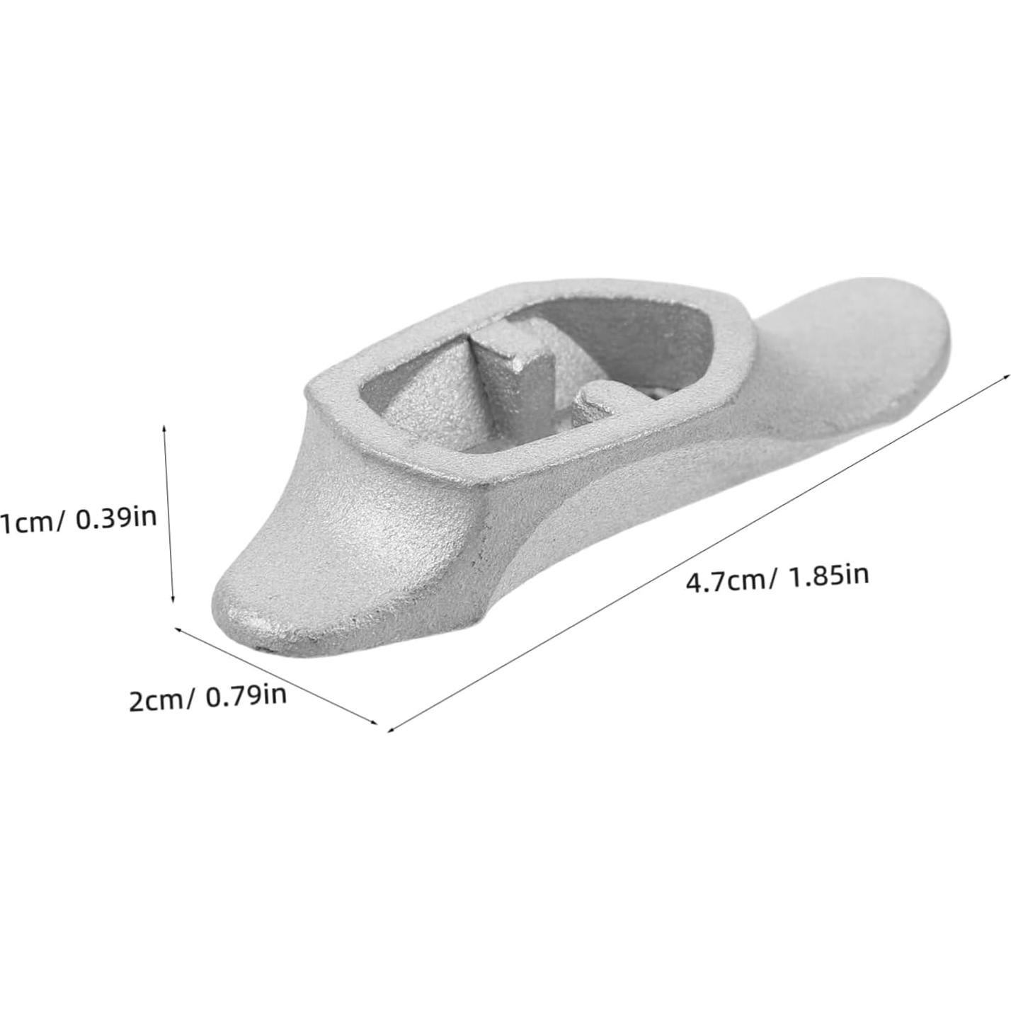 2 Protectores de Dedos de Acero Inoxidable CIYODO 5.8x2cm