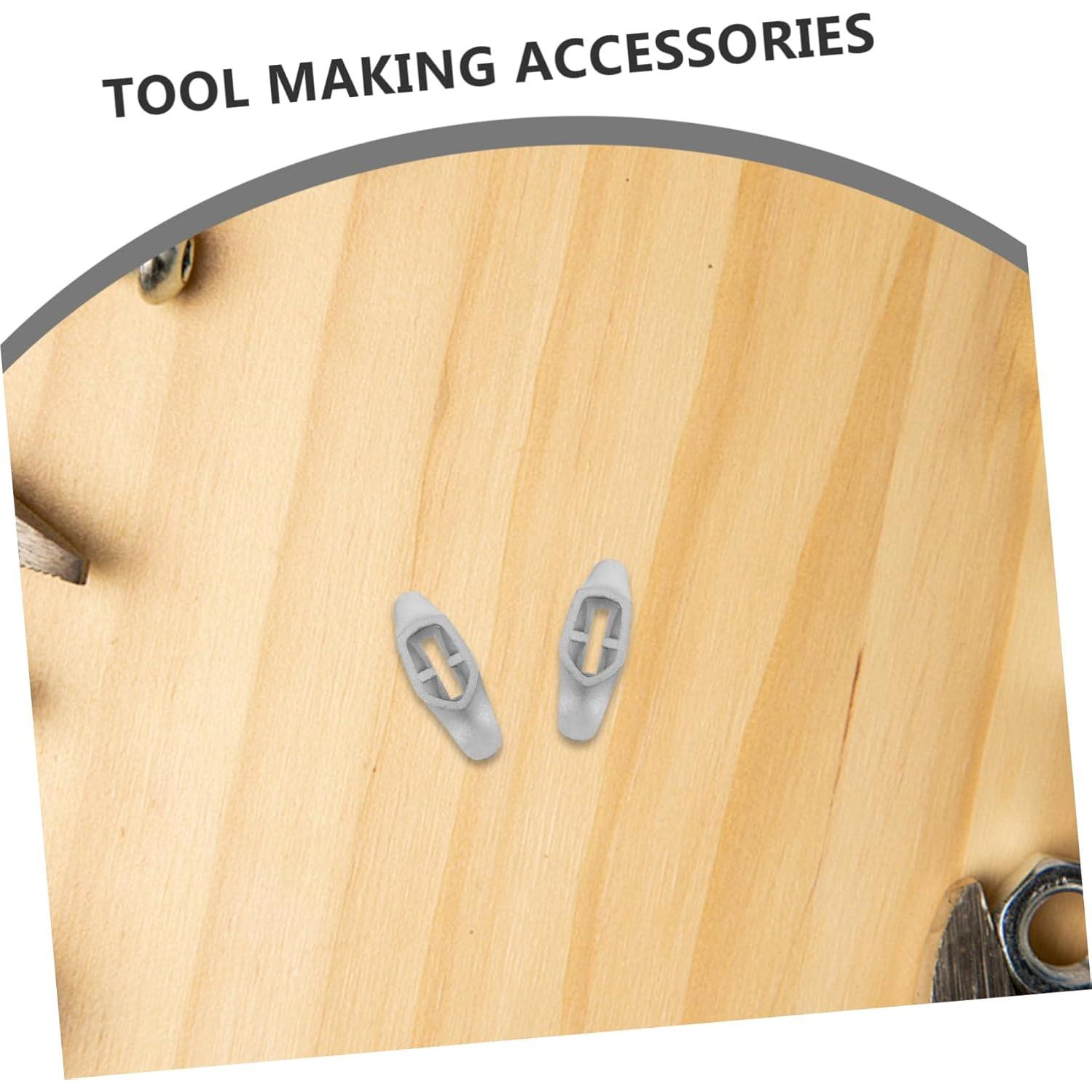 2 Protectores de Dedos de Acero Inoxidable CIYODO 5.8x2cm