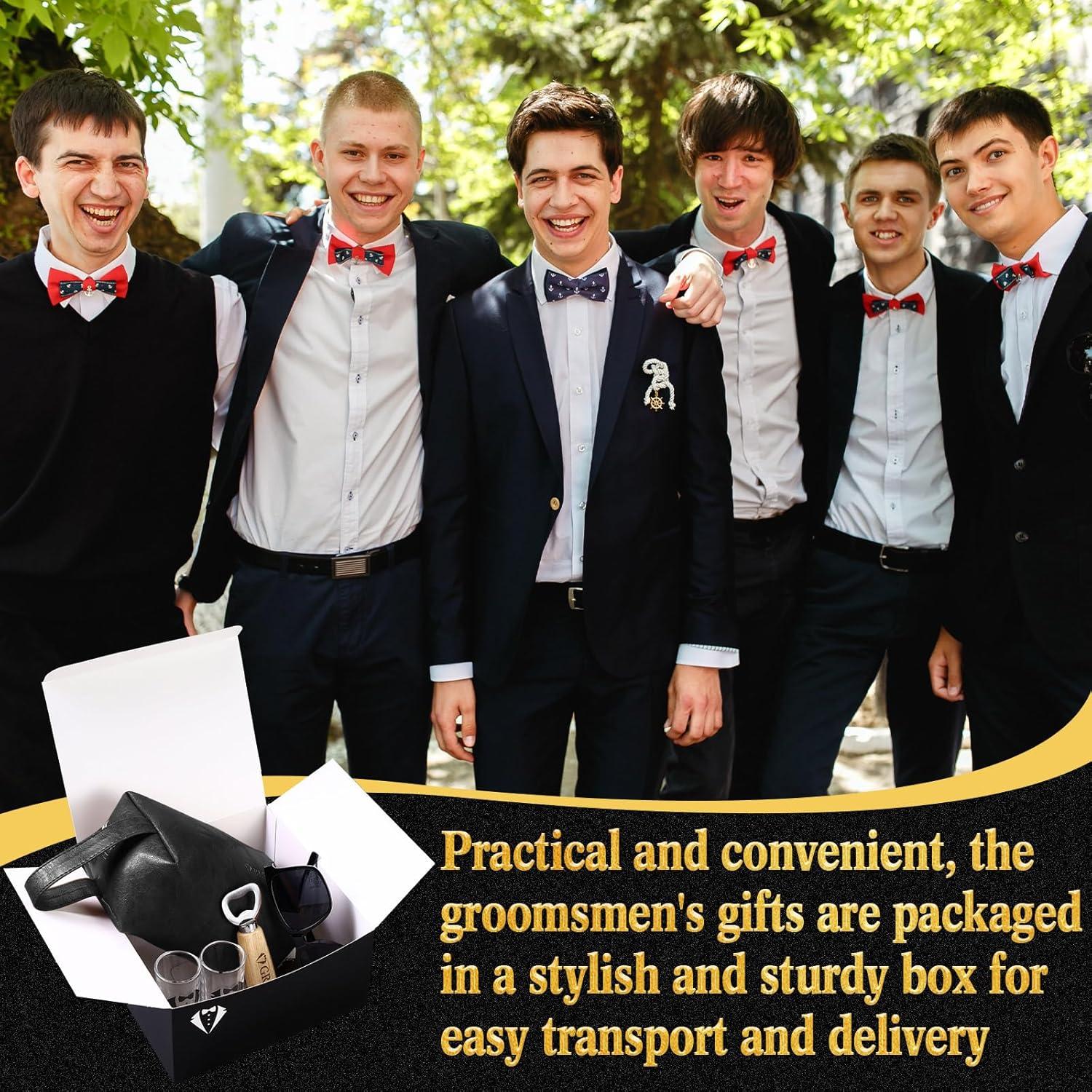 Set de Regalo para Padrinos Yungyan 36 Piezas Negro