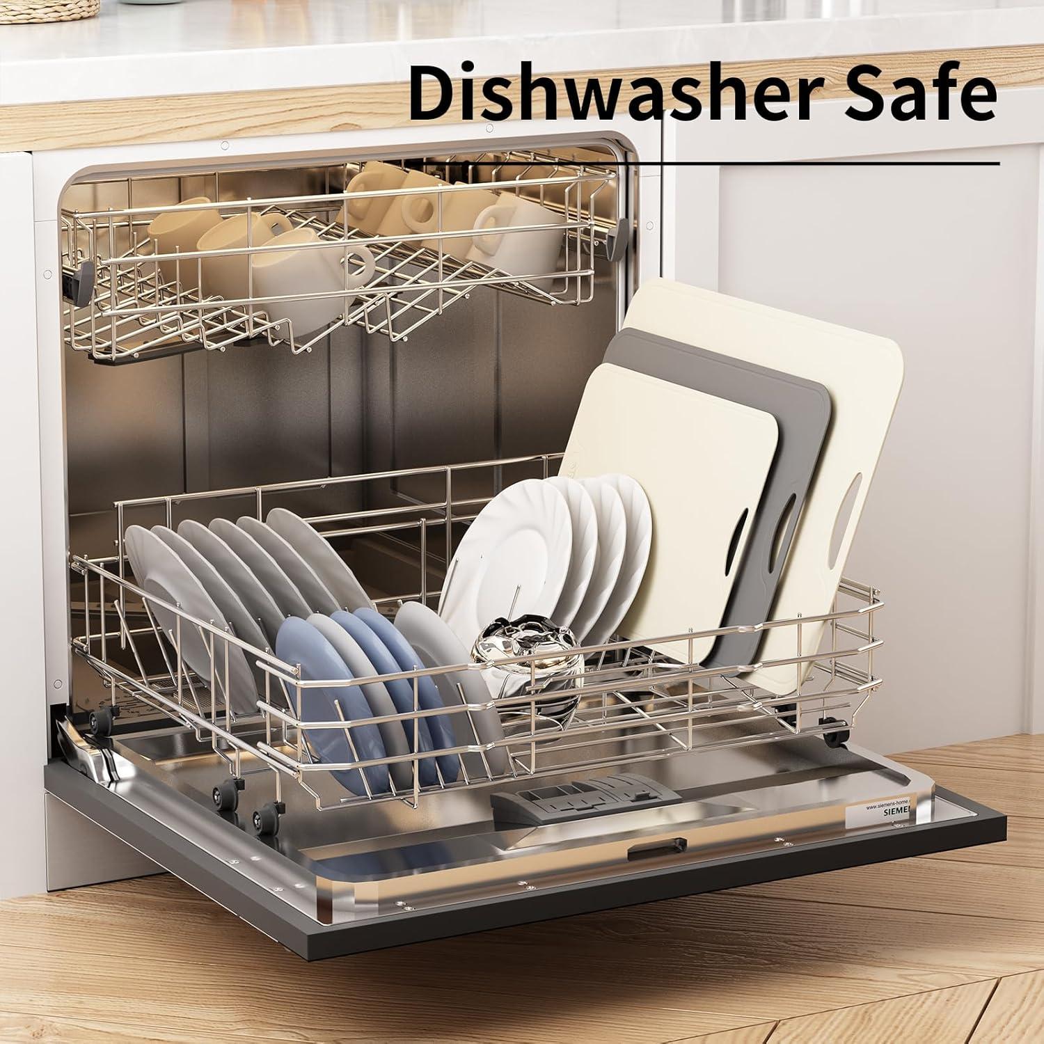 Juego de 3 Tablas de Cortar JOYZAN TPU Antideslizantes 21-28 cm