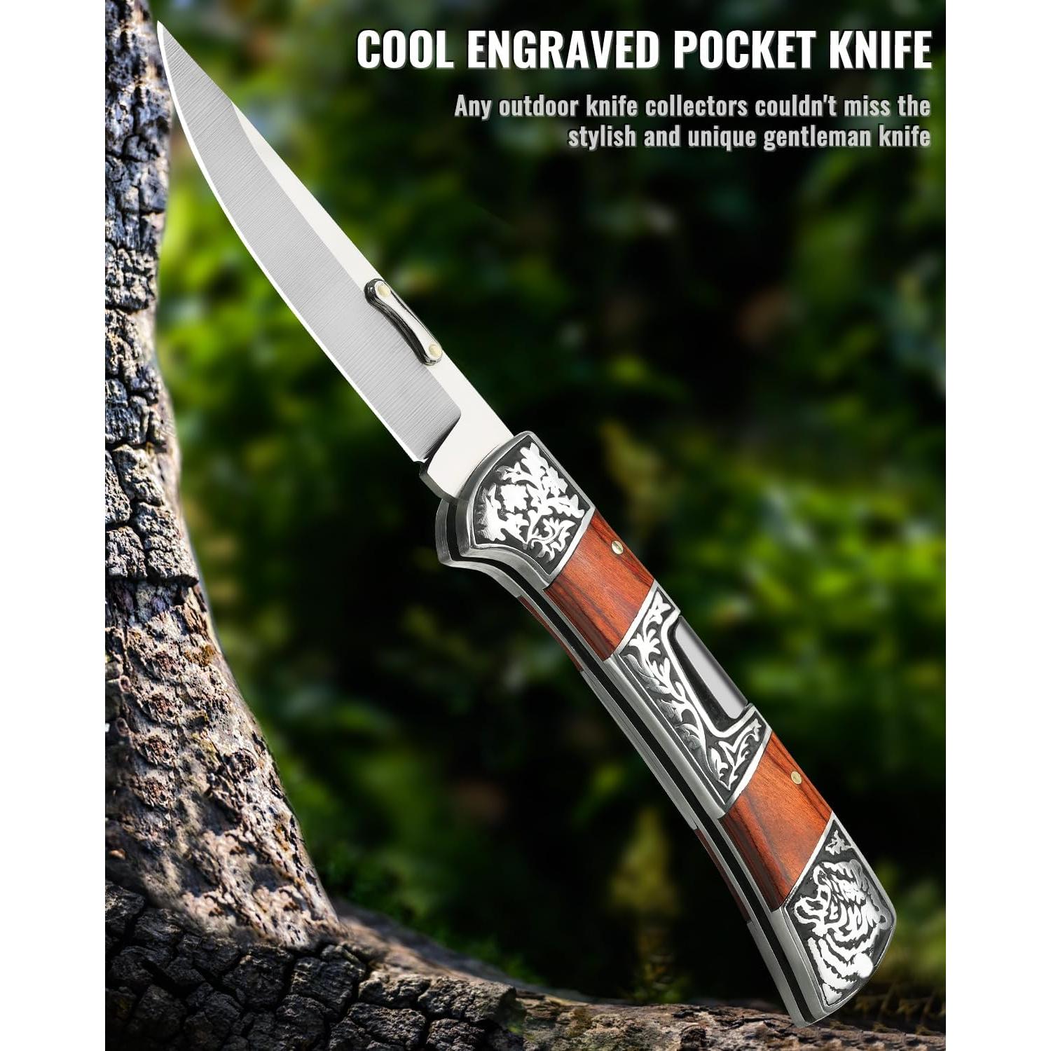 Cuchillo de Bolsillo NedFoss SMILODON Plegable 21.6 cm