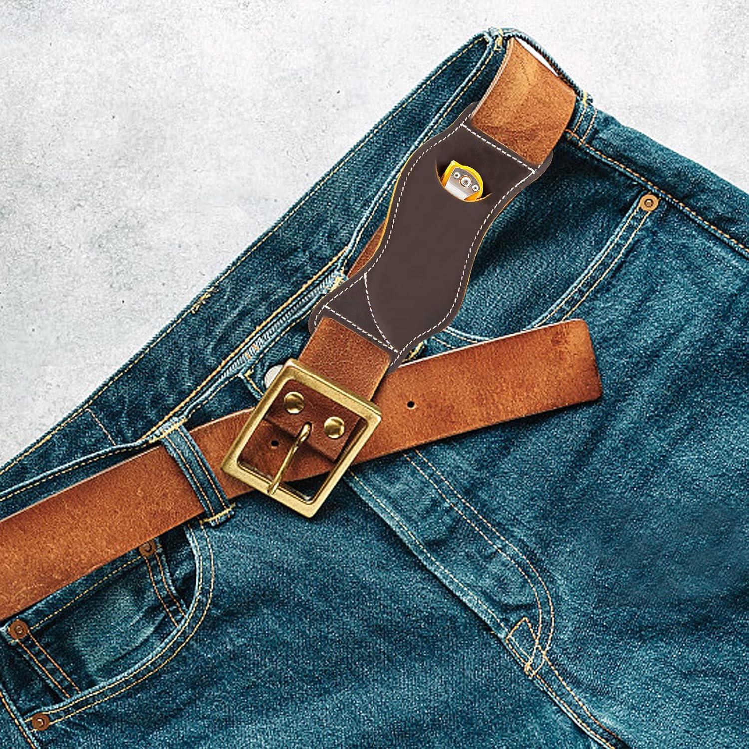 Funda de Cuchillo de Cuero Qchengsan 17x6.4 cm para Cinturón