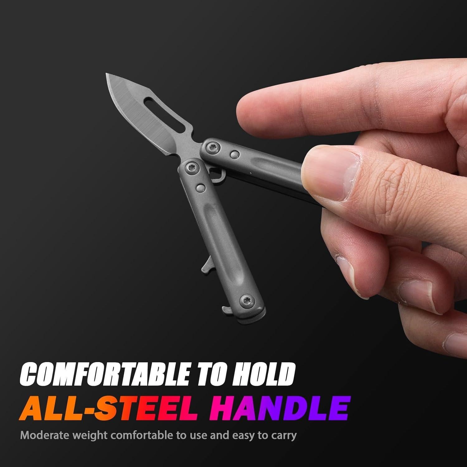 Cuchillo de bolsillo XXV plegable acero inoxidable 9.4 cm