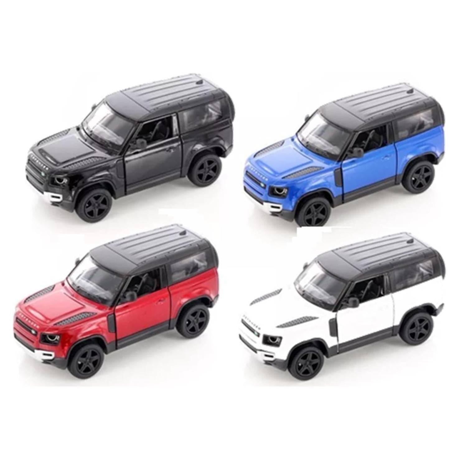Modelo de Metal Fundido KiNSMART Land Rover Defender 90 12.7 cm
