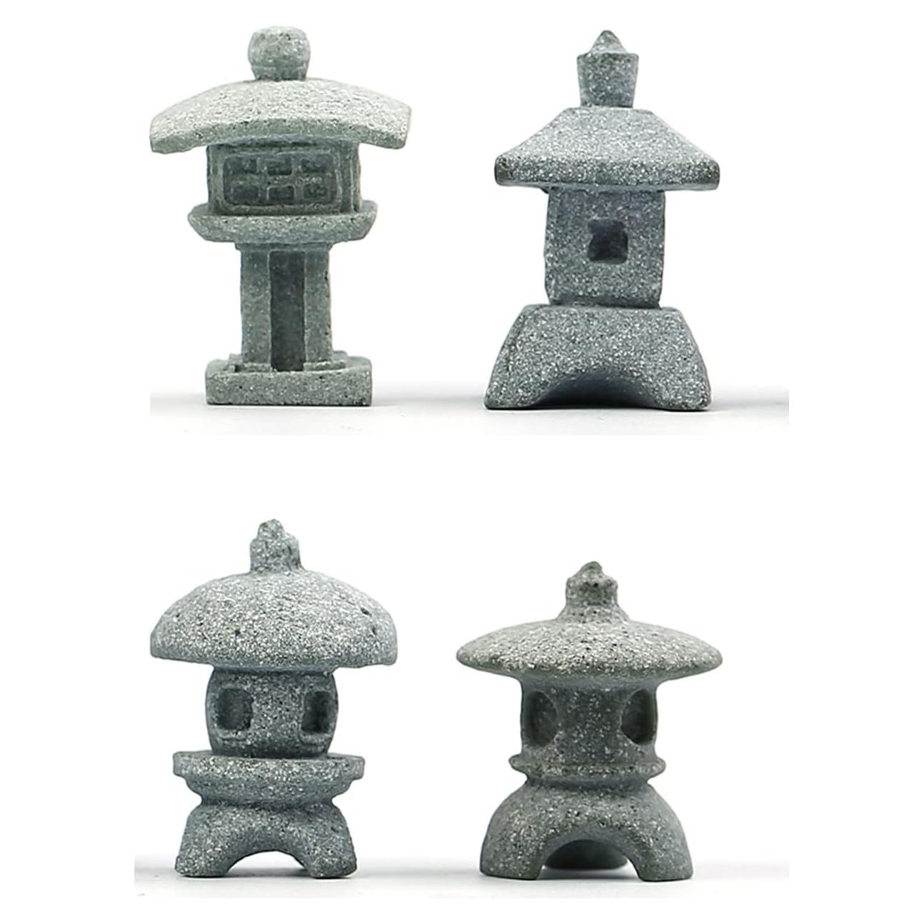 Figuritas Miniatura Pagoda Japonesa Sdeetesamjun - 4 Arenisca