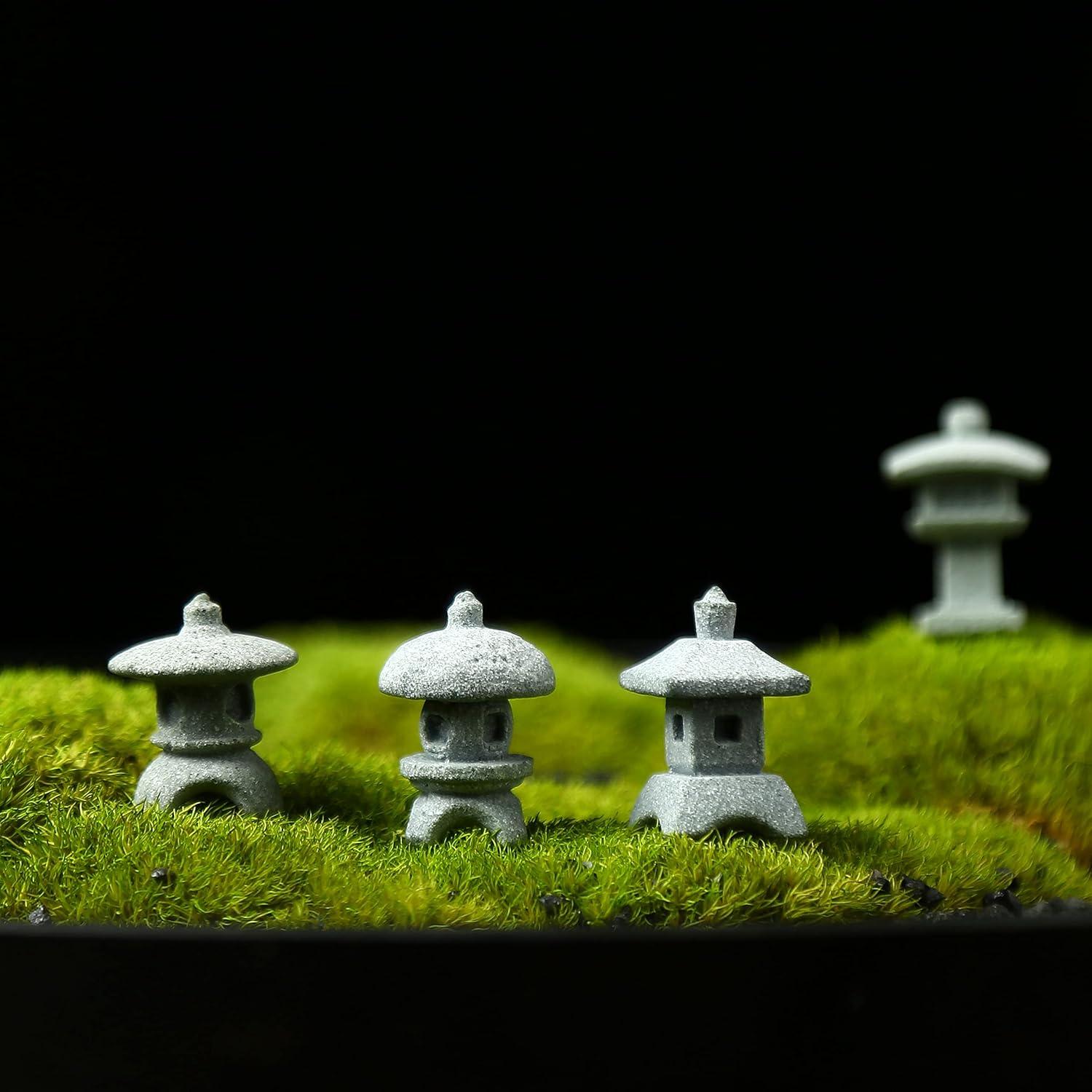 Figuritas Miniatura Pagoda Japonesa Sdeetesamjun - 4 Arenisca