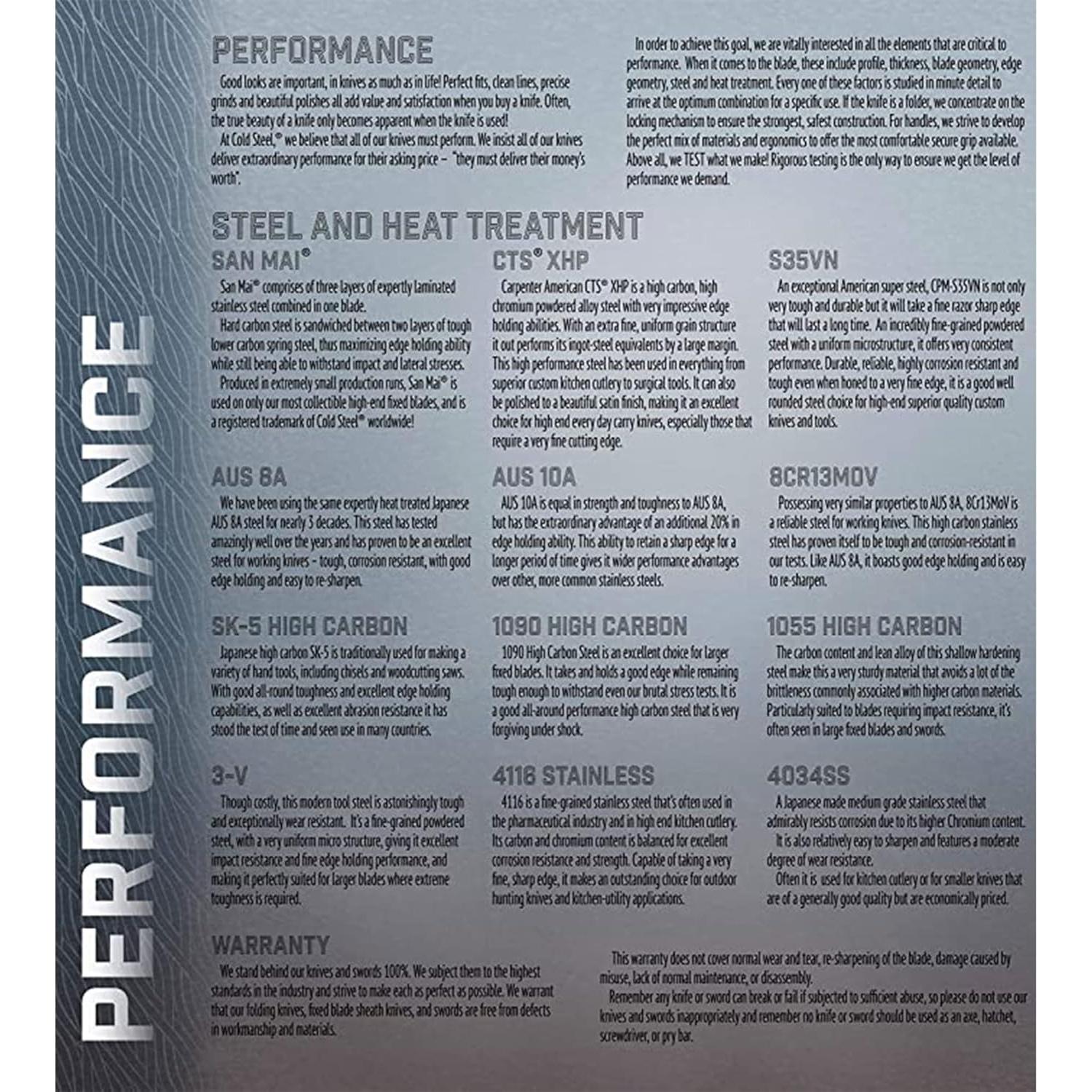 Machete Táctico Cold Steel Kukri Plus 33 cm con Funda - 2 Paquetes