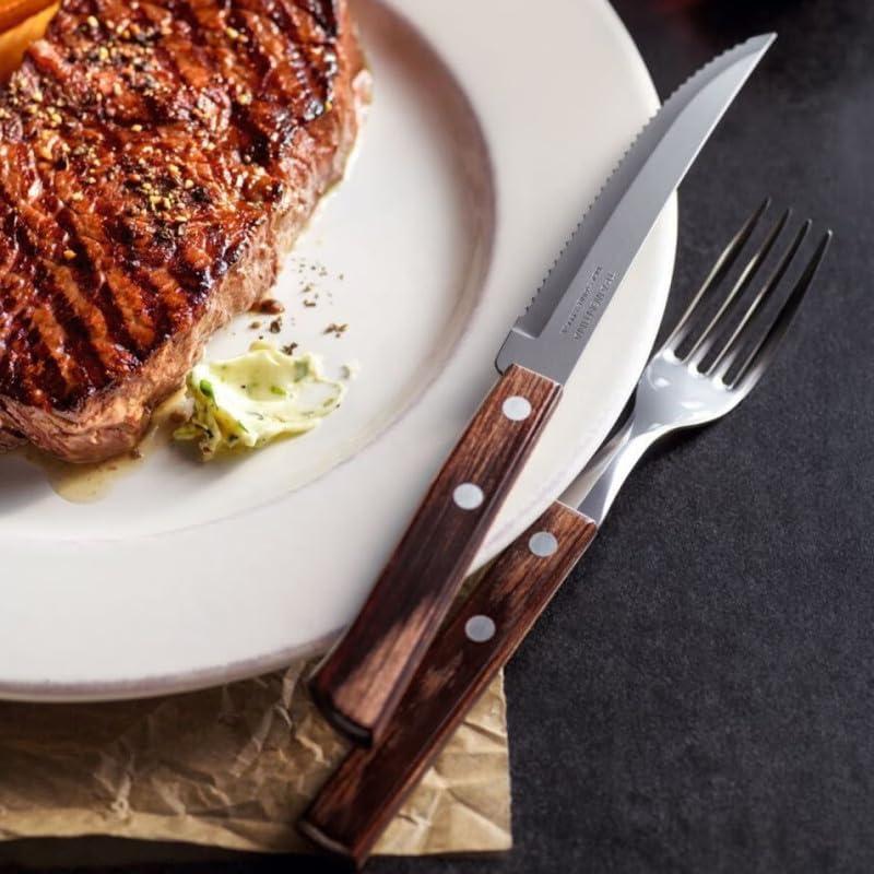 Juego de Cuchillos para Carne Tramontina 12 Piezas Acero Inoxidable