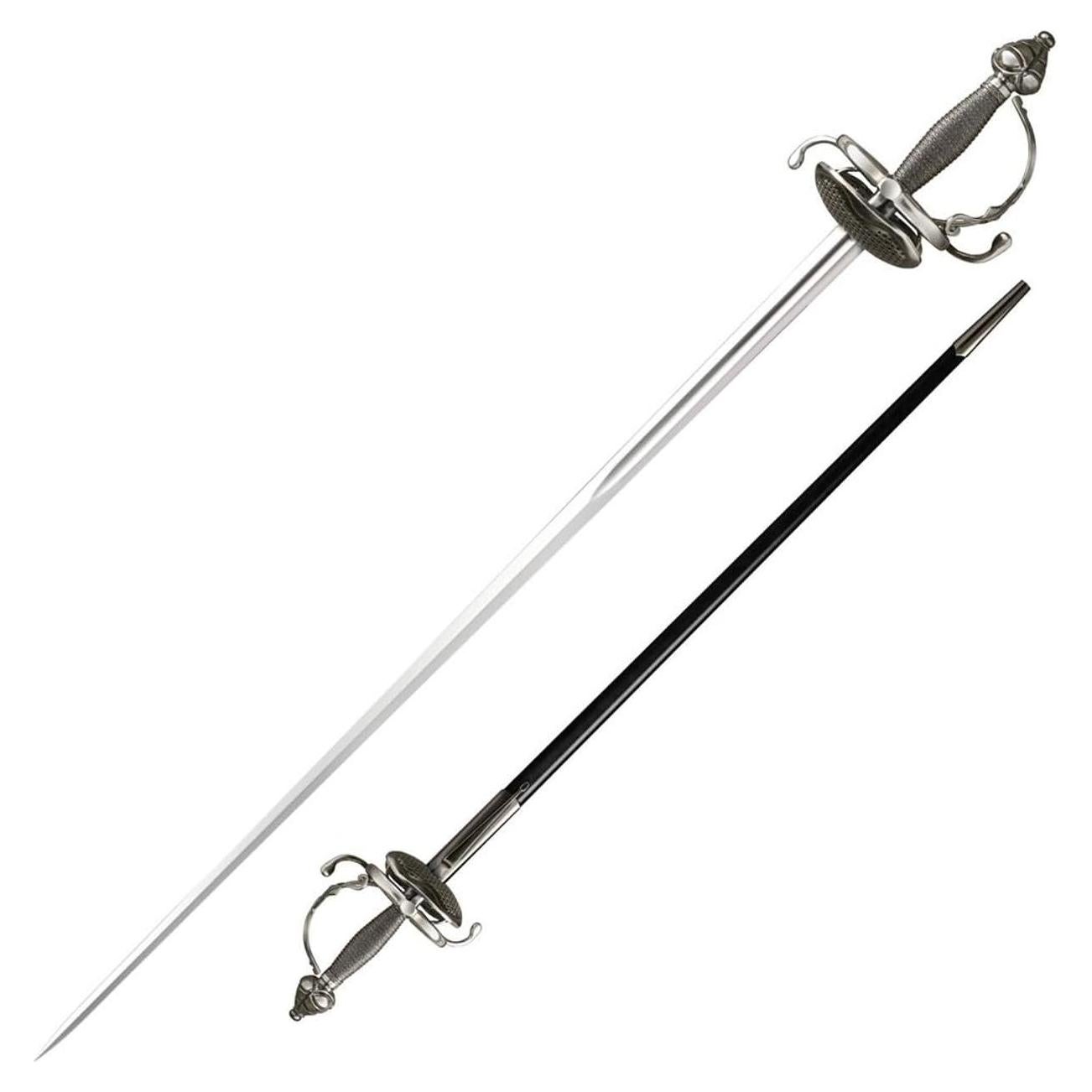 Espada Rapier Cavalier Cold Steel 91.44 cm Carbono Negro