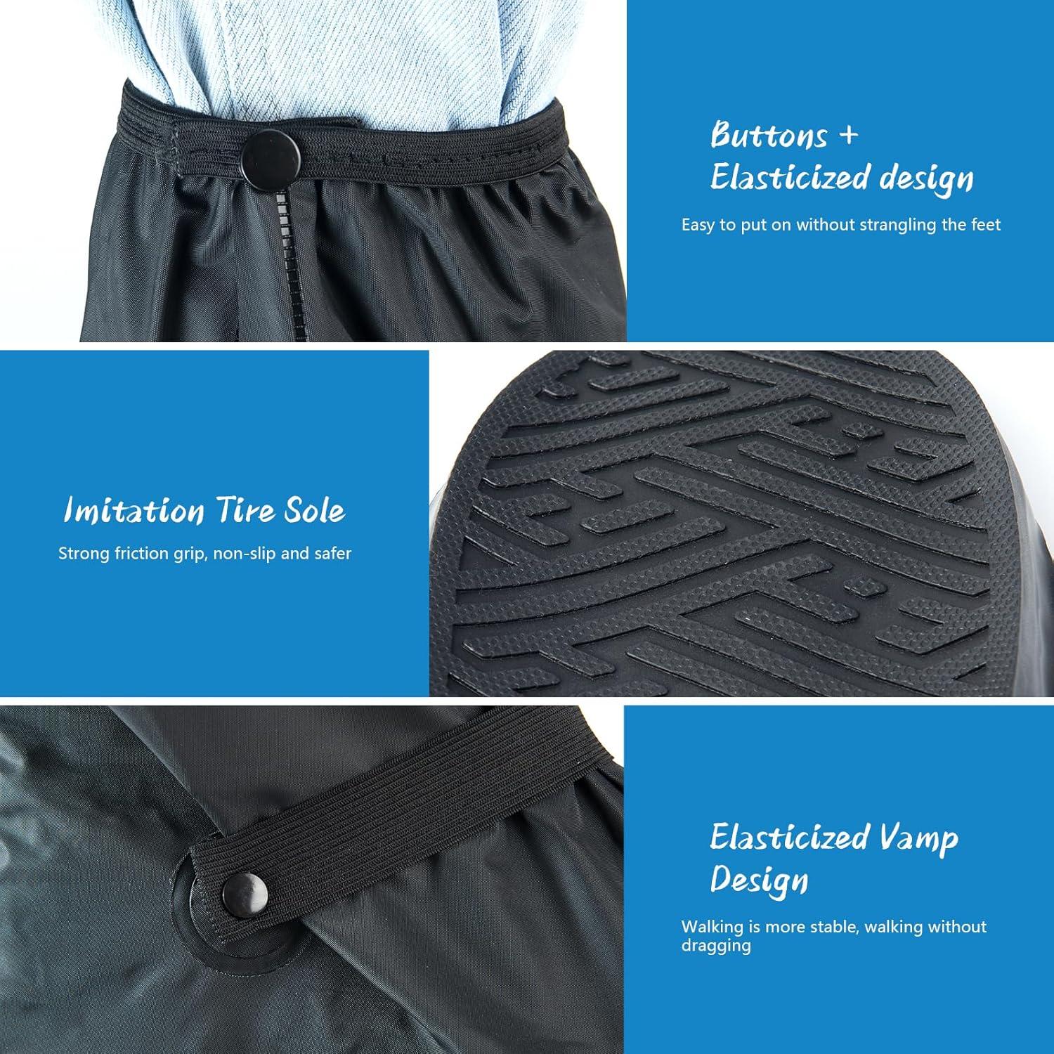 Cubierta de Zapato Impermeable IwIeIaIrI Grande Antideslizante