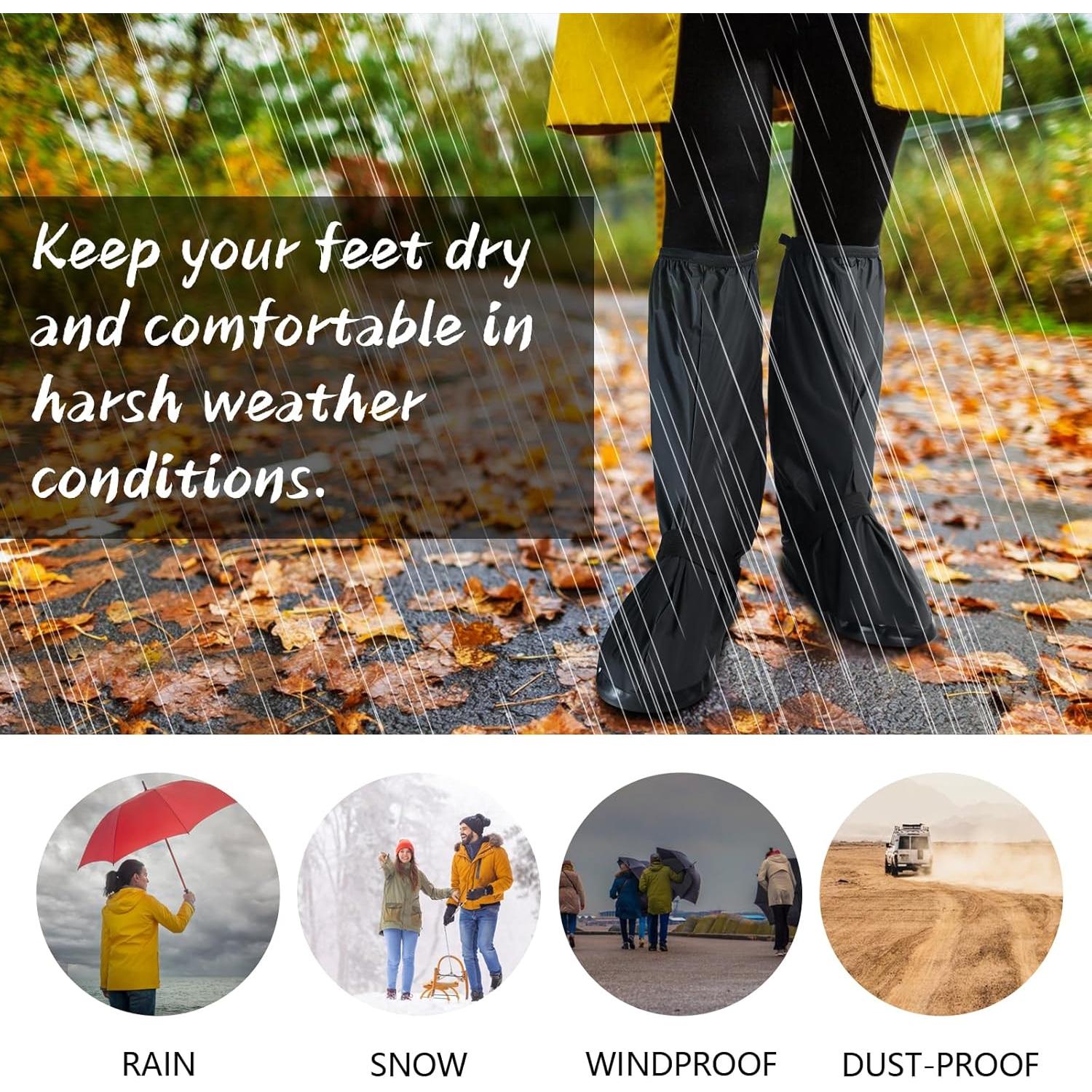 Cubierta de Zapato Impermeable IwIeIaIrI Grande Antideslizante