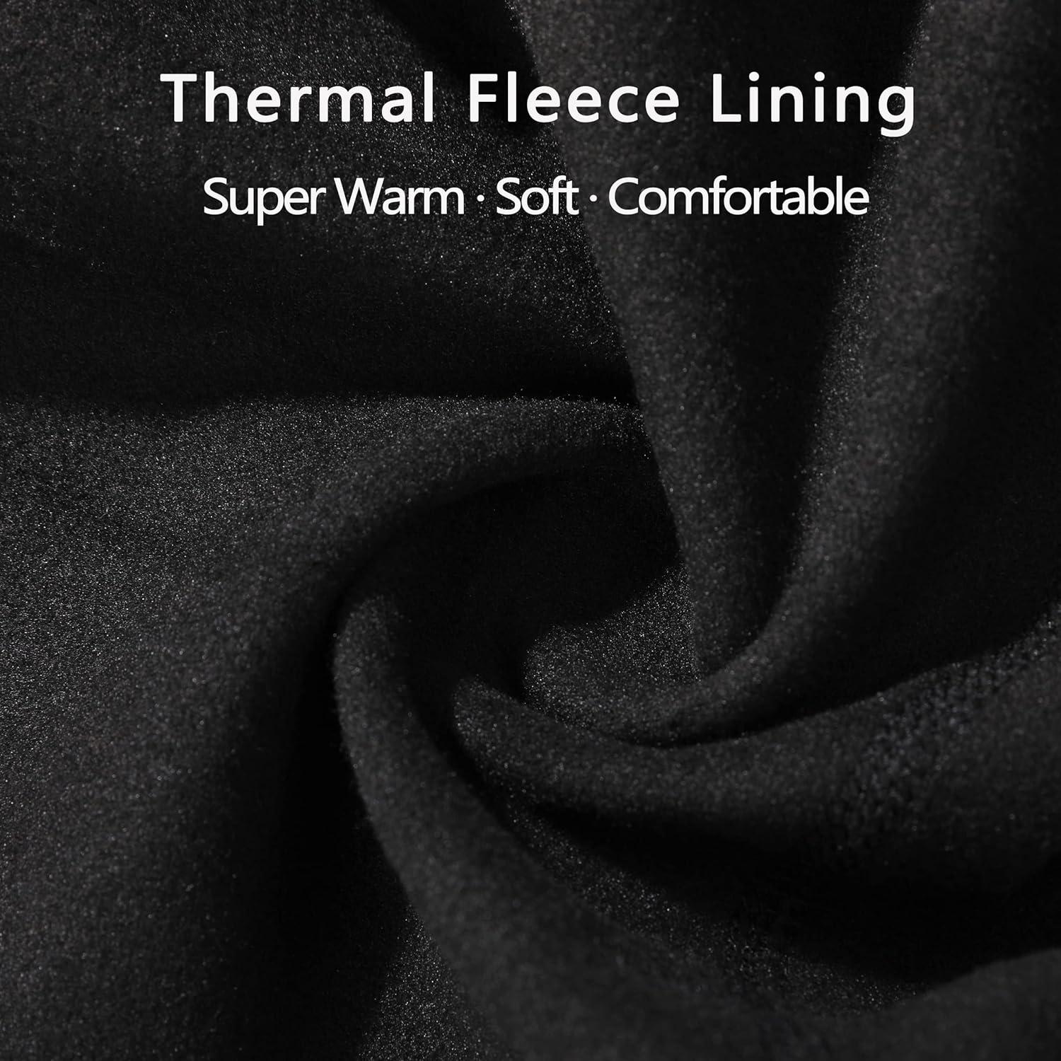 Máscara de Esquí Balaclava YAYOUREL Térmica Unisex Negra