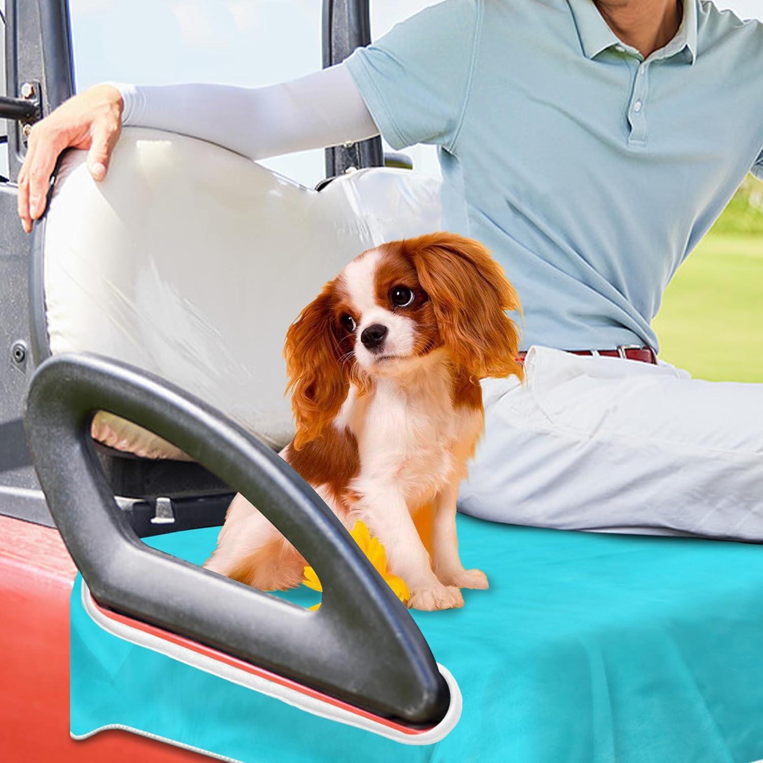 Fundas de Asiento para Carro de Golf YOKYHOM Azul 130x79cm