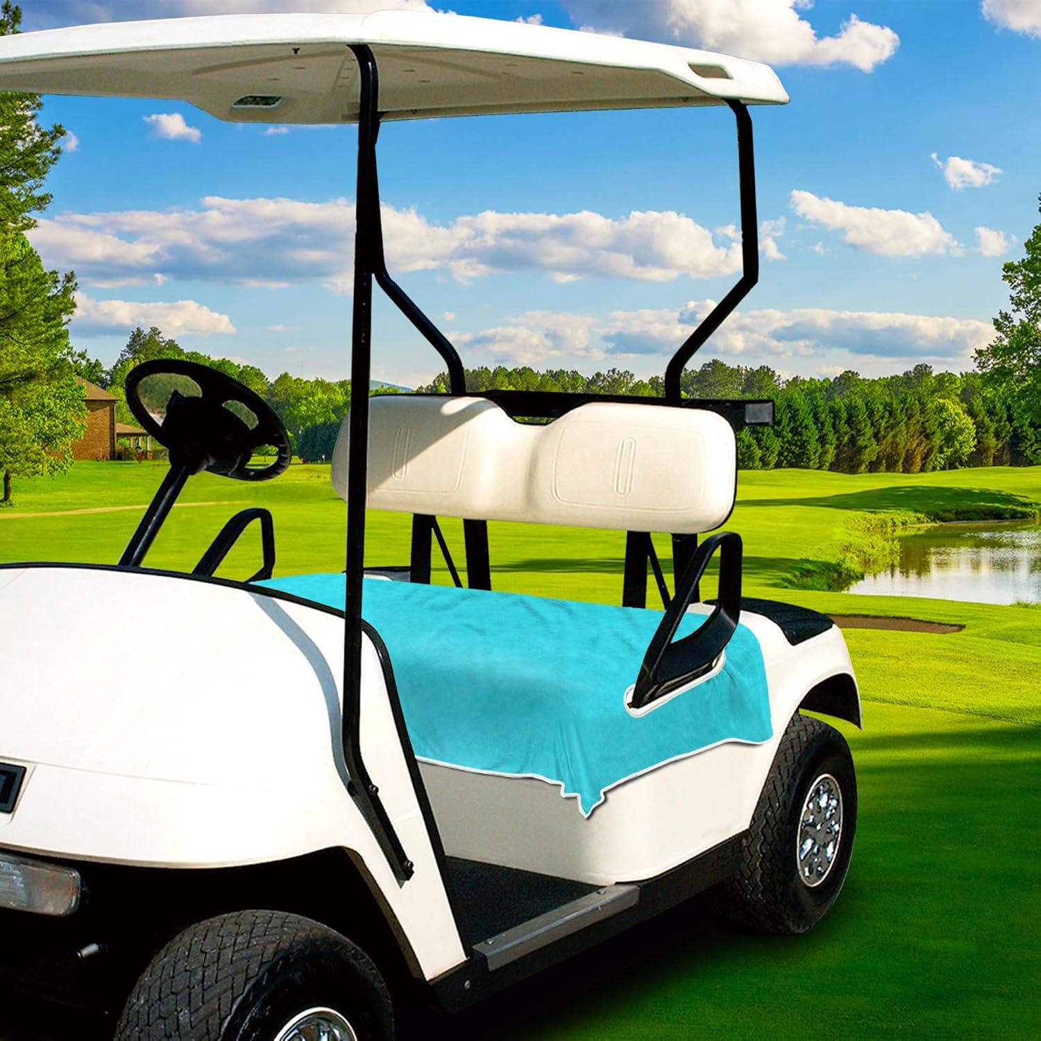 Fundas de Asiento para Carro de Golf YOKYHOM Azul 130x79cm