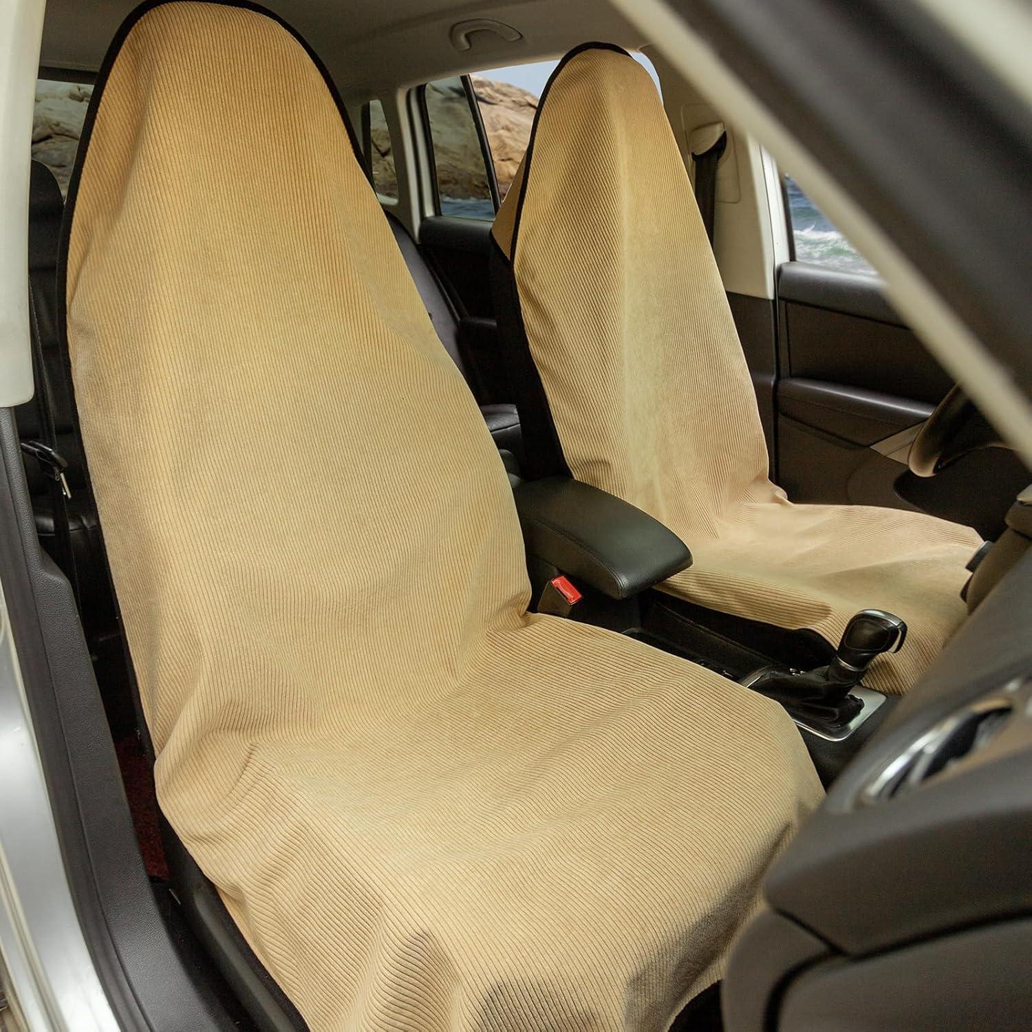 Almohadilla de Asiento de Coche Impermeable Leader Beige