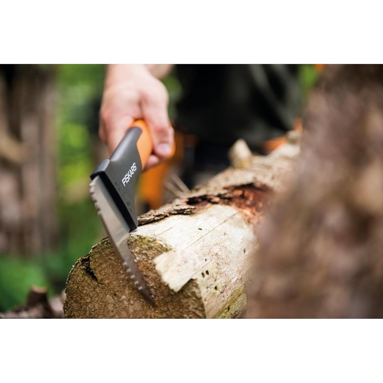 Sappie Fiskars WoodXpert XA2 34.8 cm con Funda Protectora