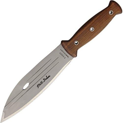 Cuchillo de Bushcraft Condor CTK2428, Hoja 20.32 cm, Mango Madera