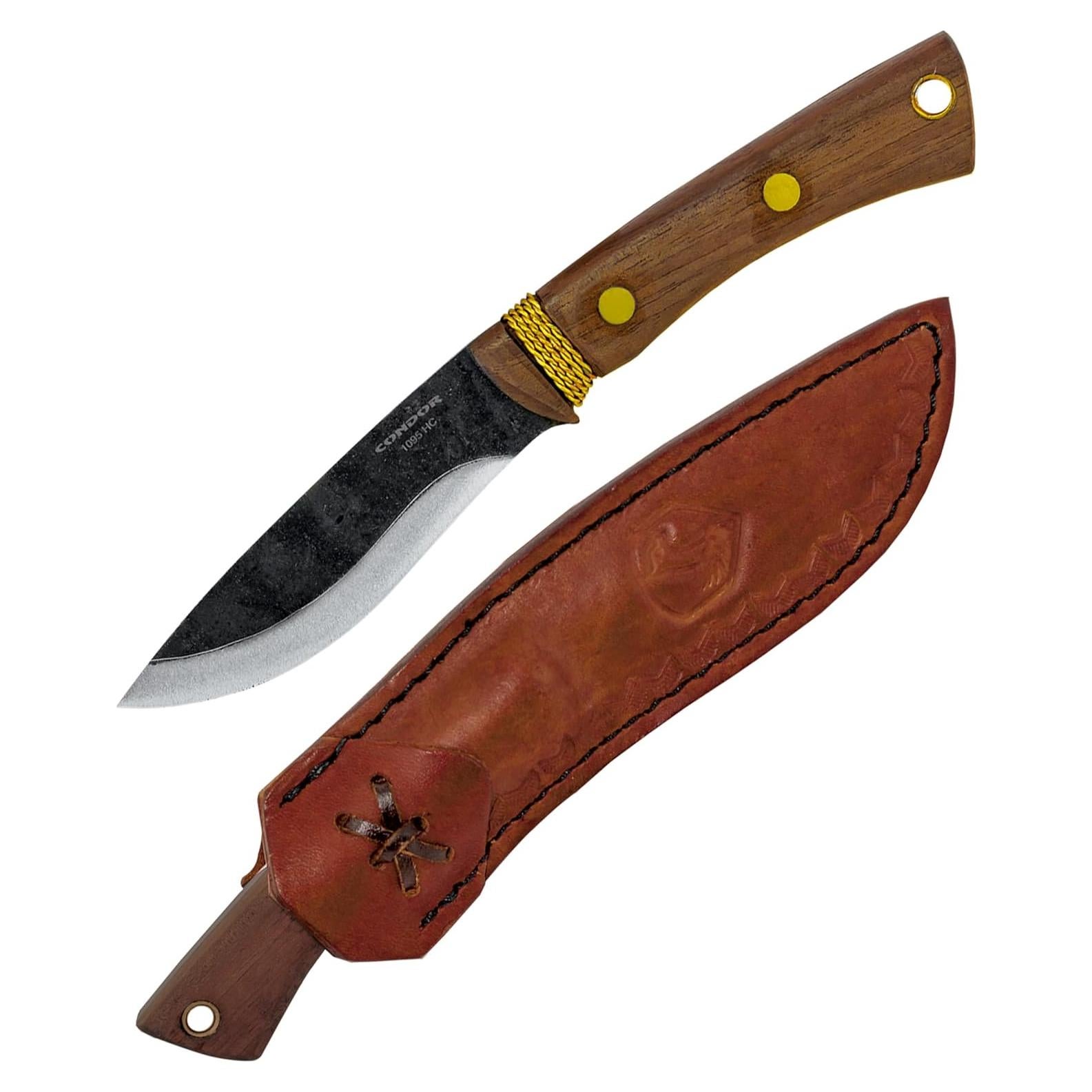 Cuchillo de Bushcraft Huron Condor - Acero Alto Carbono 1095