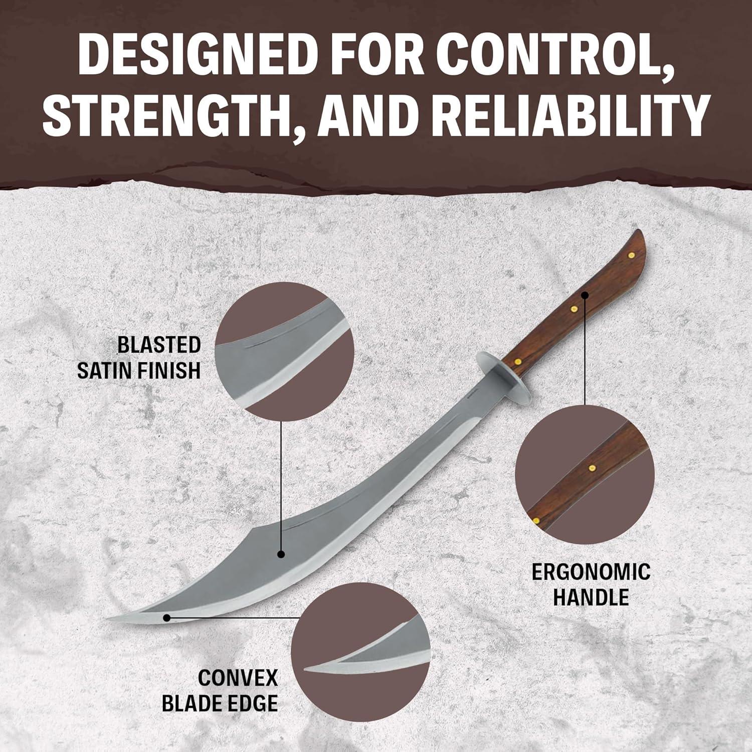 Espada Scimitar Condor CTK357-22HC - Acero al Carbono 55.88 cm