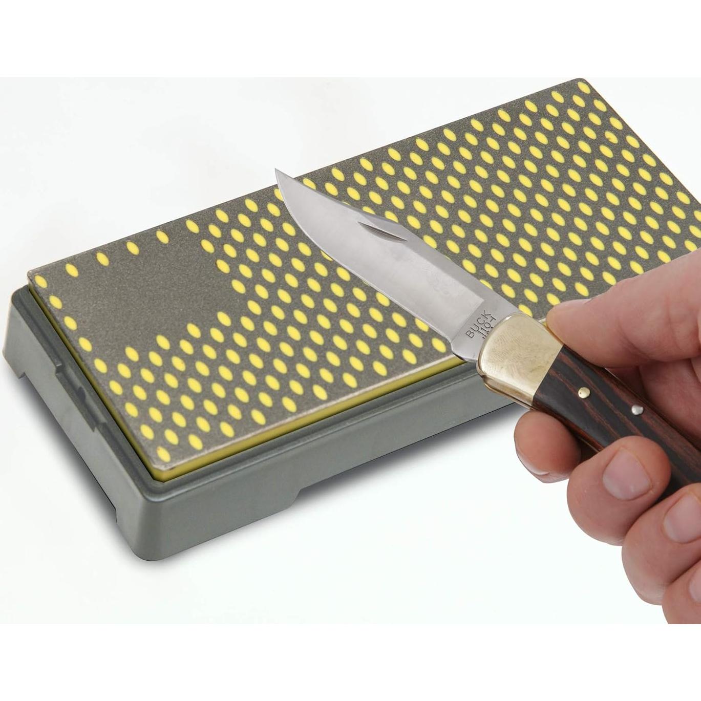 Piedra de Afilado de Diamante Smith's DBSC 16.3x7.1cm Gruesa