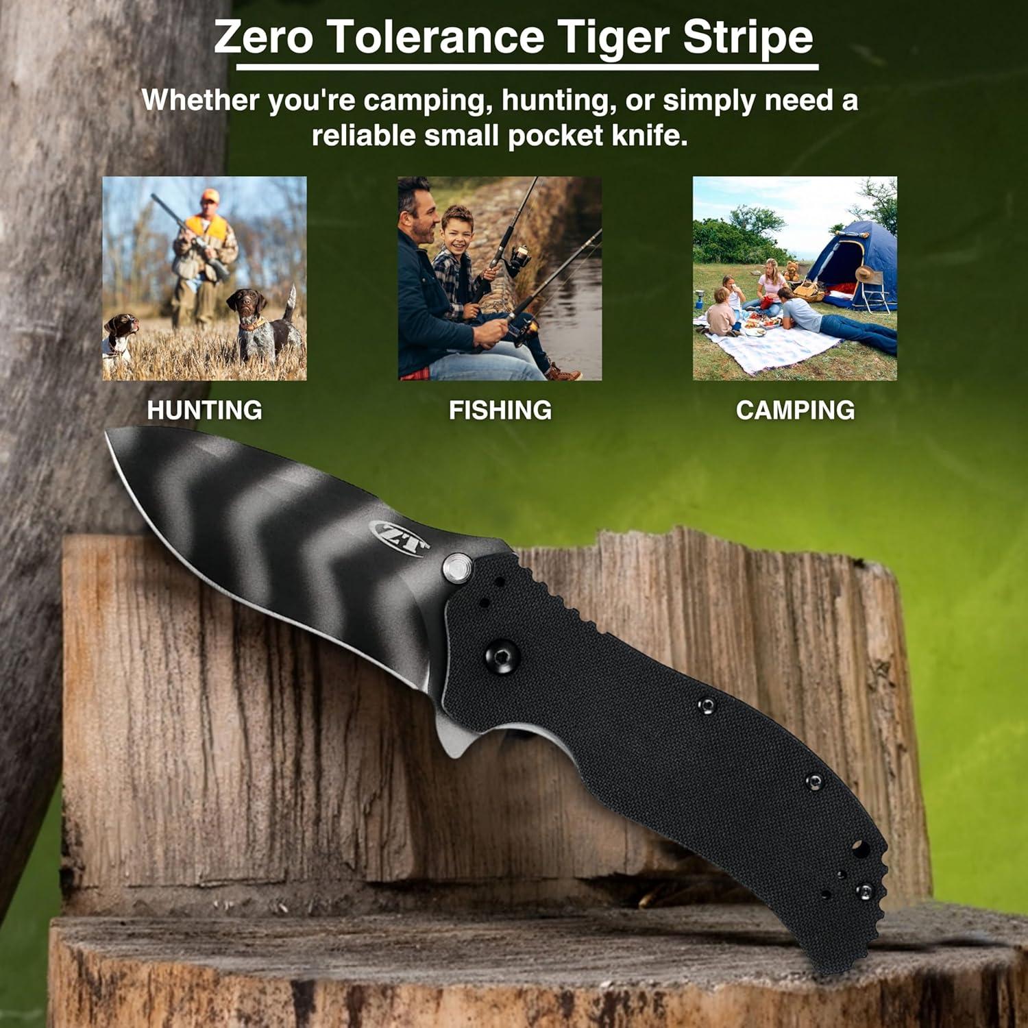 Cuchillo Plegable Zero Tolerance 0350TS - Acero Inoxidable 8.25 cm