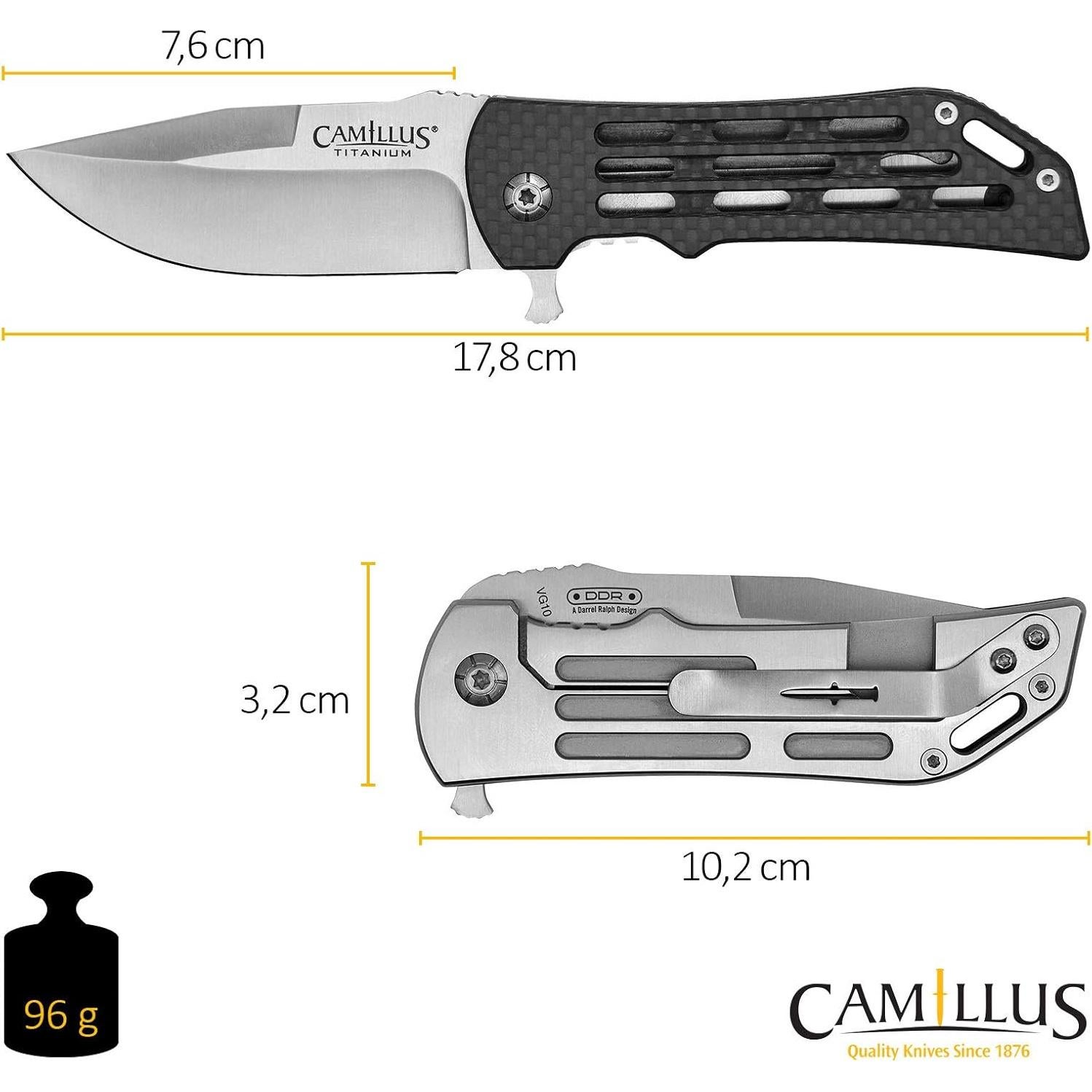 Cuchillo Plegable Camillus Dominator II 17.78 cm Acero VG10